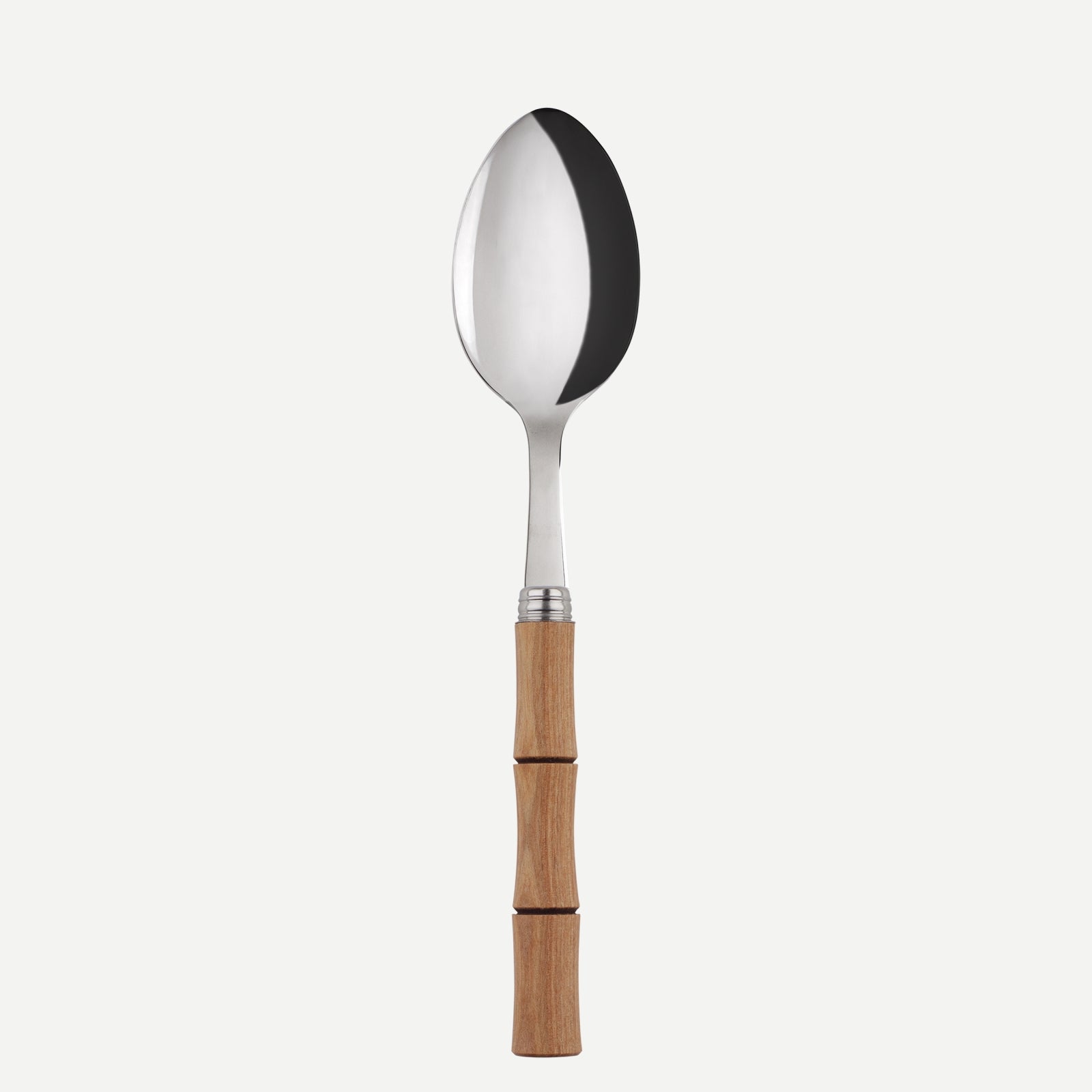 Soup spoon - Bamboo - Light press wood