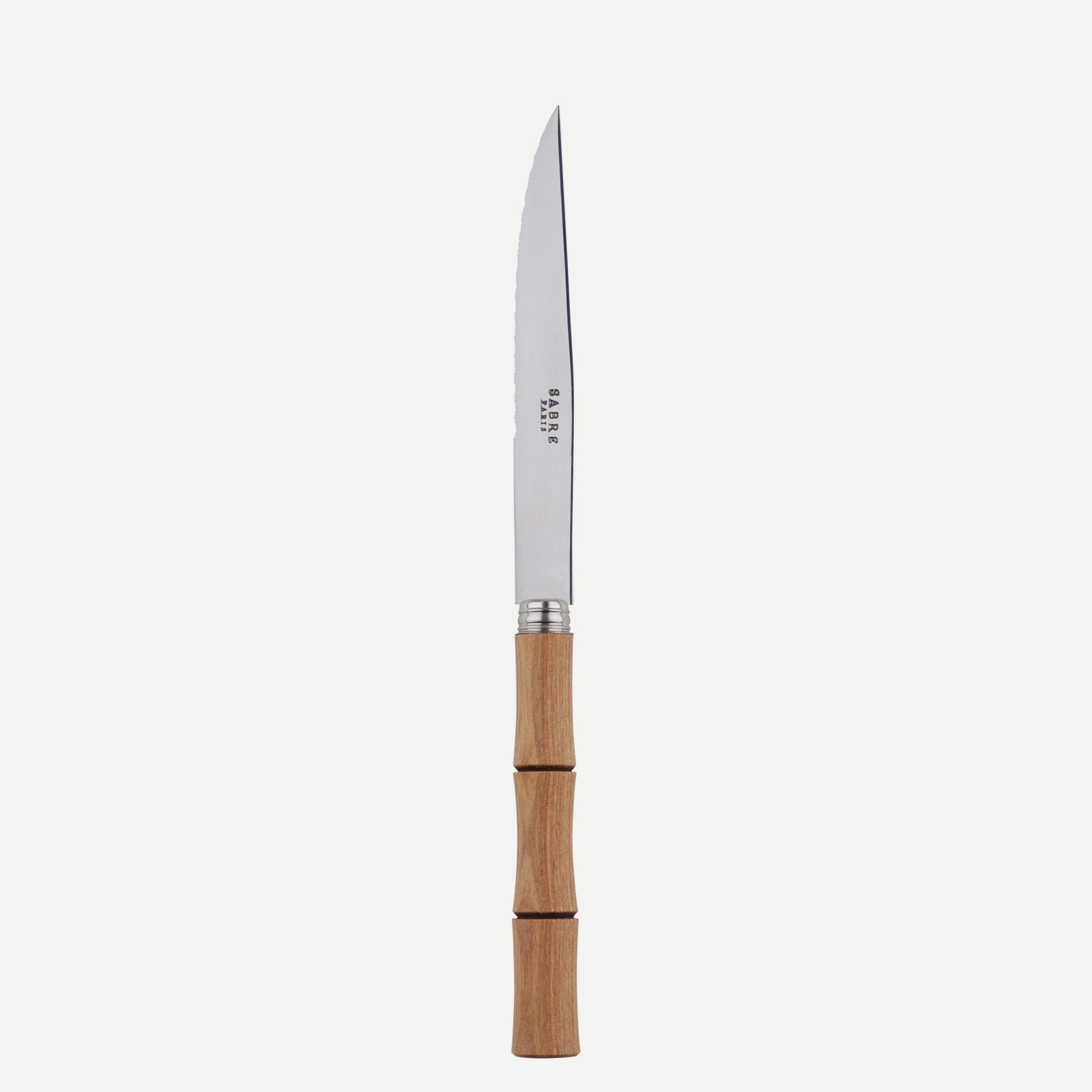 Couteau à steak - Bambou - Bois stratifié clair