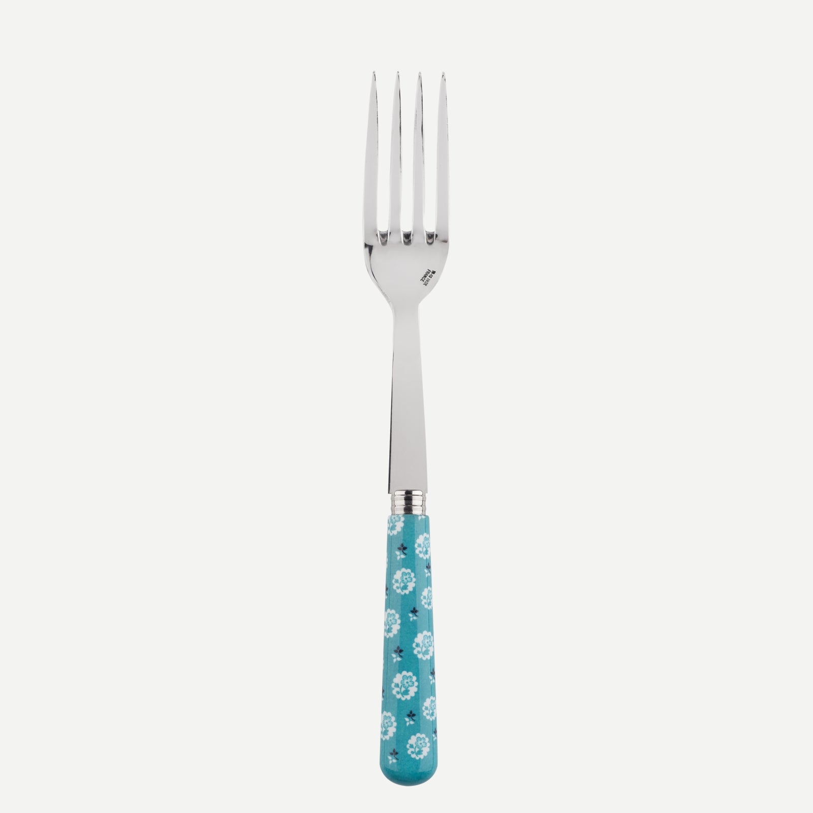 Serving fork - Provencal - Turquoise