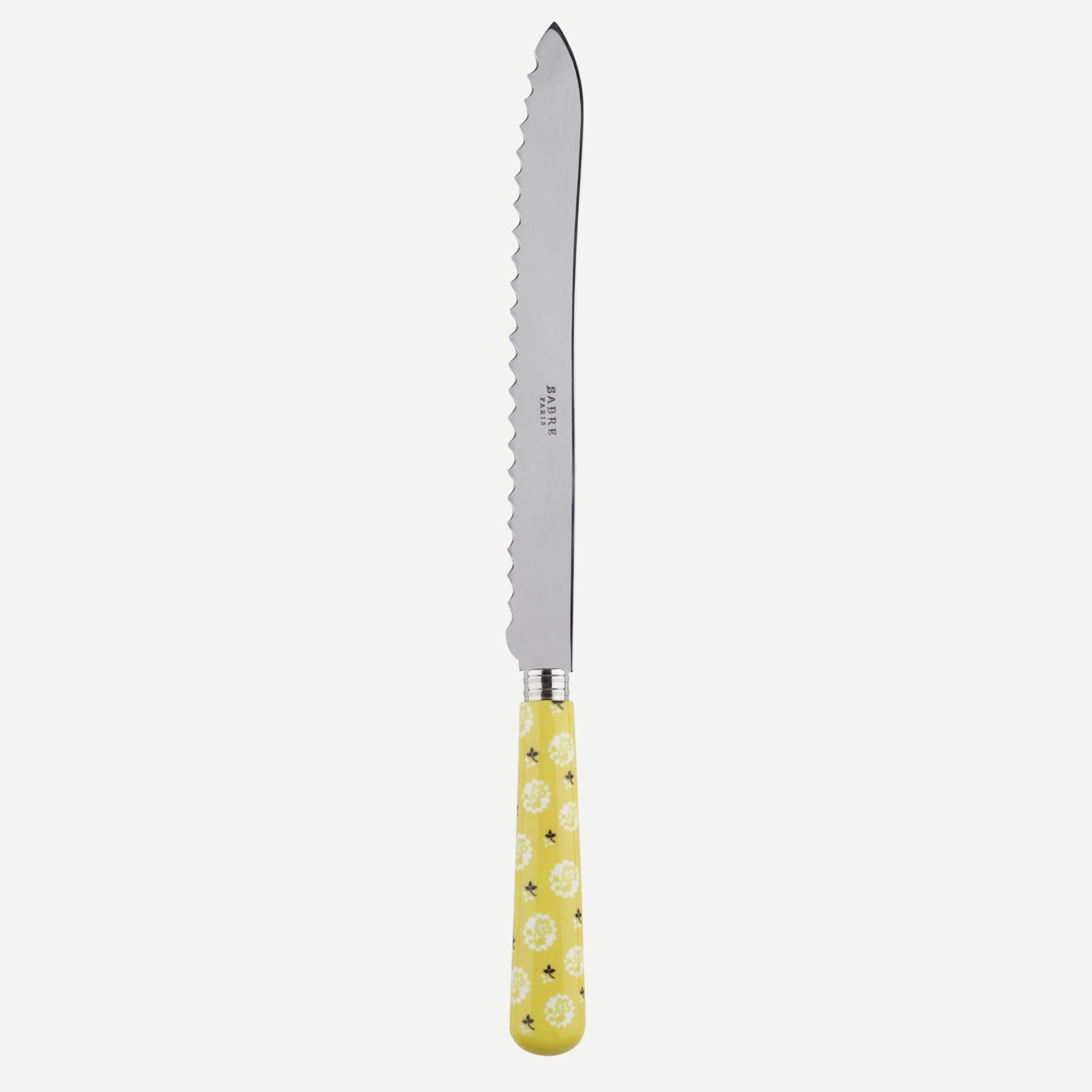 Bread knife - Provencal - Yellow