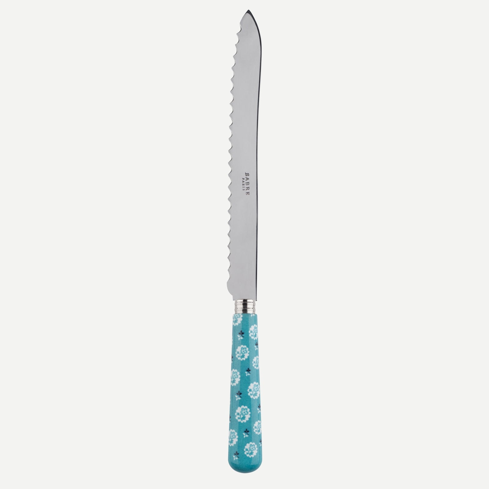 Bread knife - Provencal - Turquoise