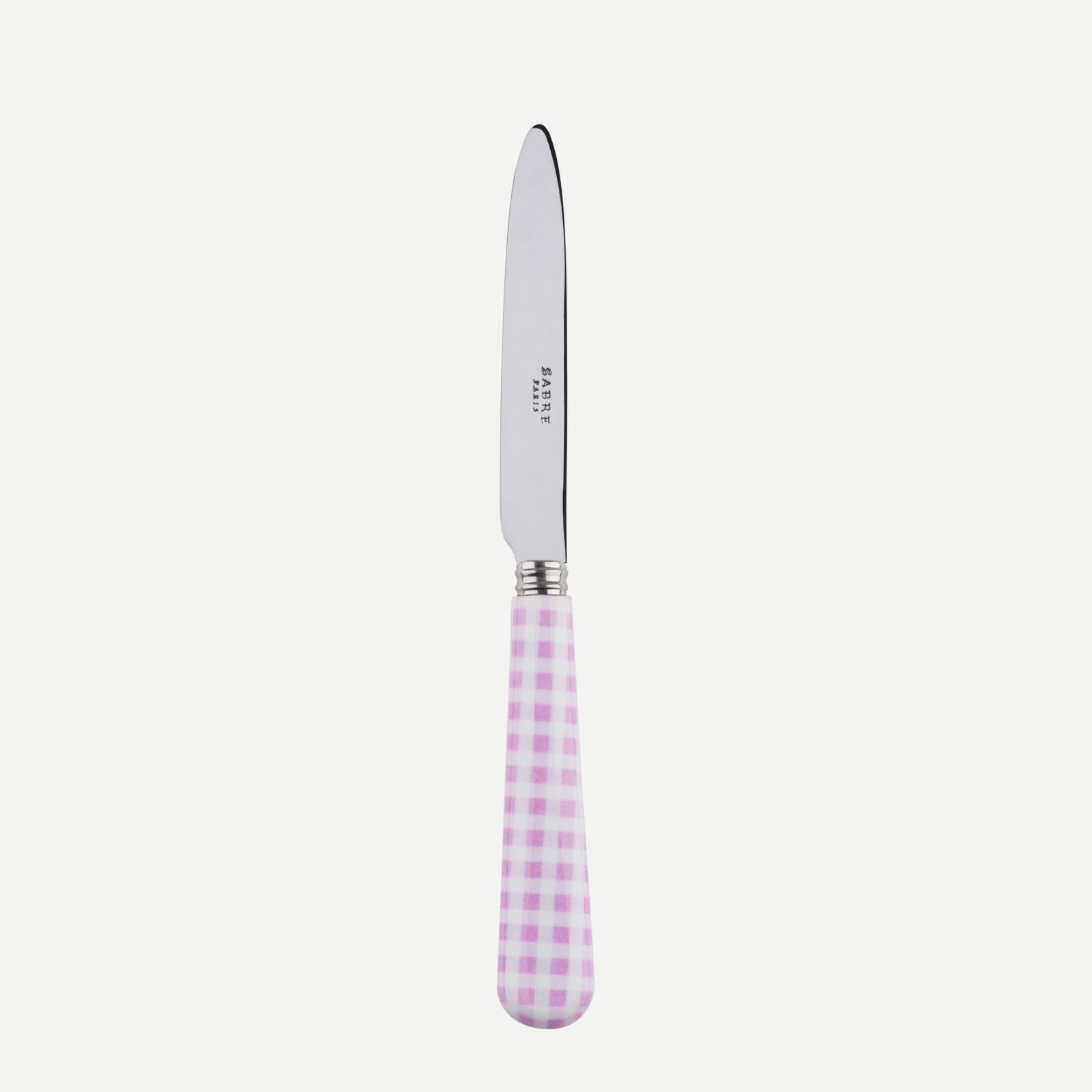 Dessert knife - Gingham - Pink
