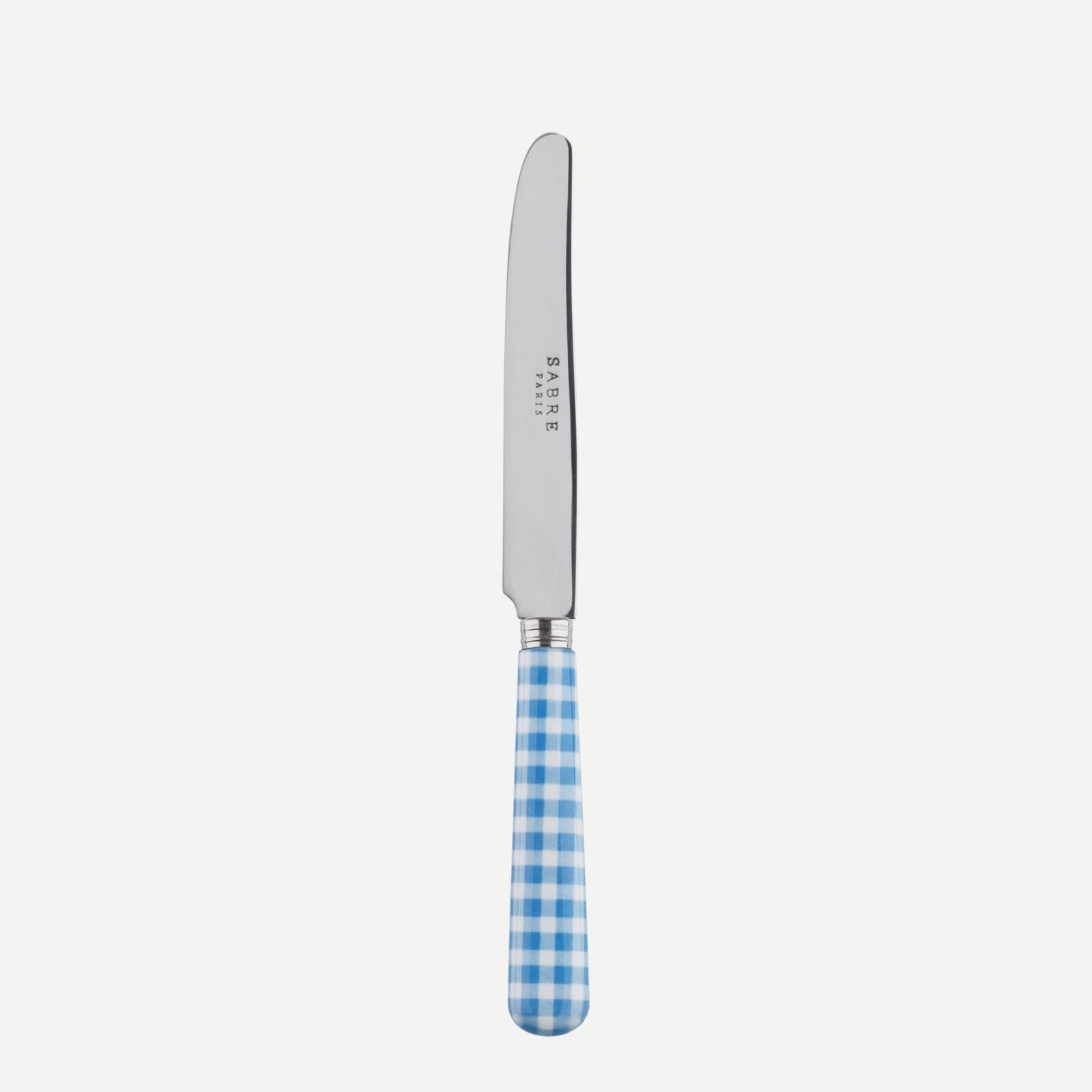 Petit couteau - Vichy - Bleu clair