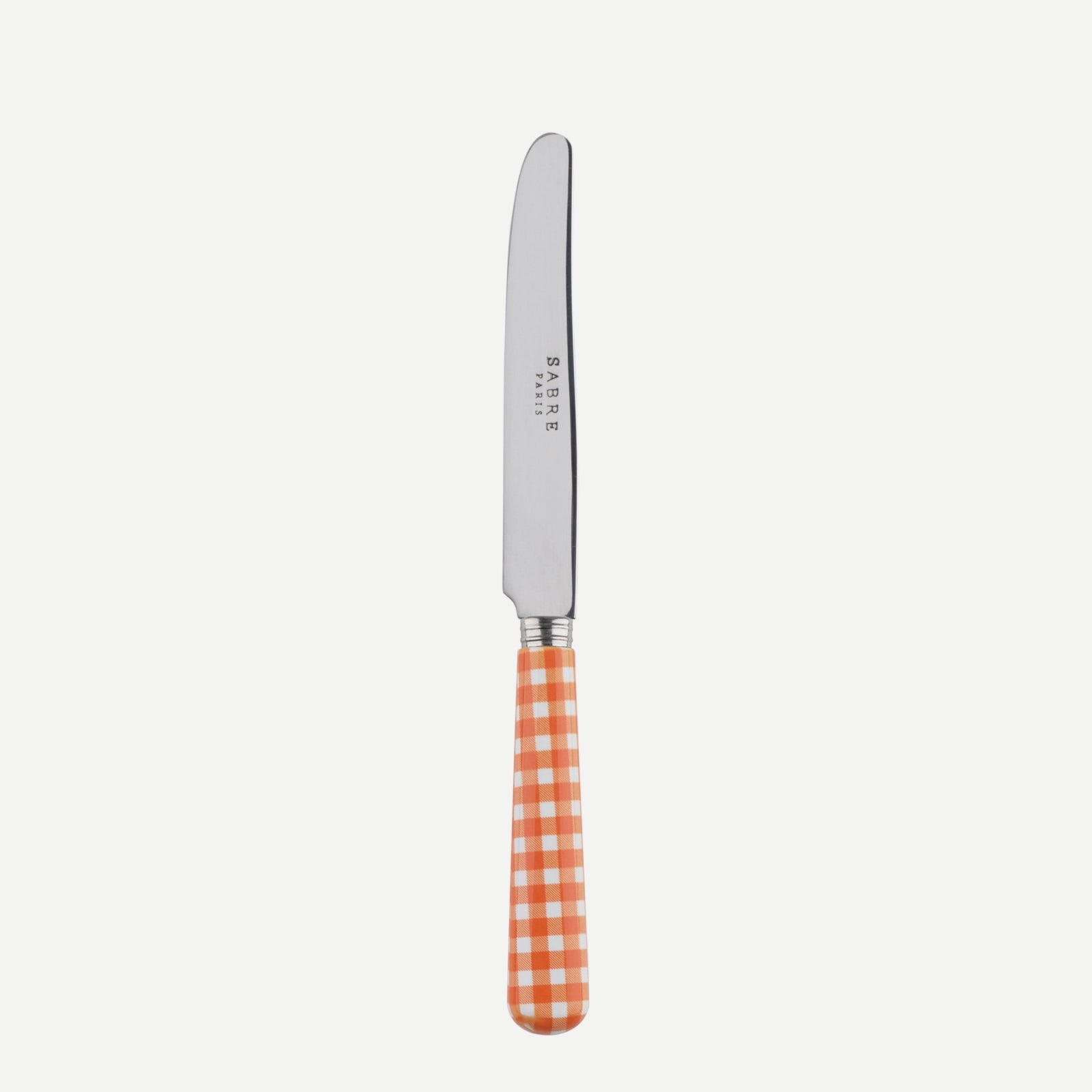 Petit couteau - Vichy - Orange