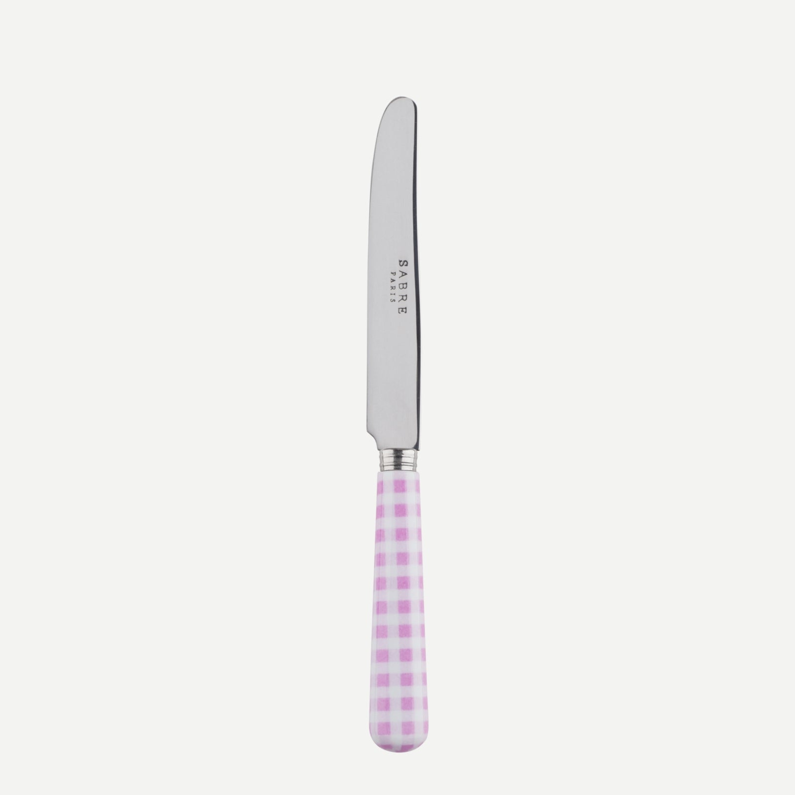 Breakfast knife - Gingham - Pink