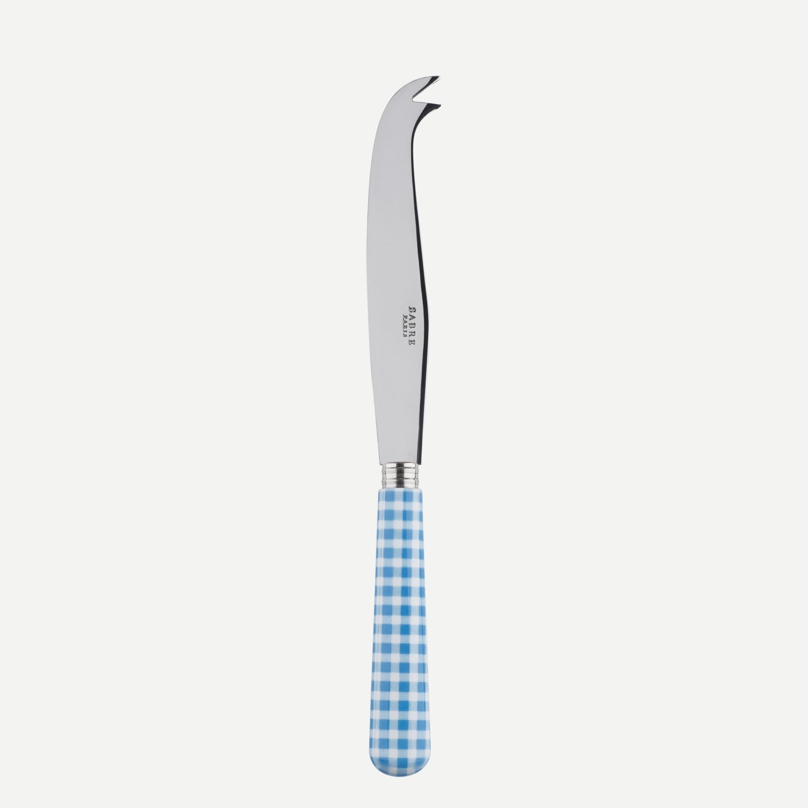 Cheese knives - Gingham - Light blue