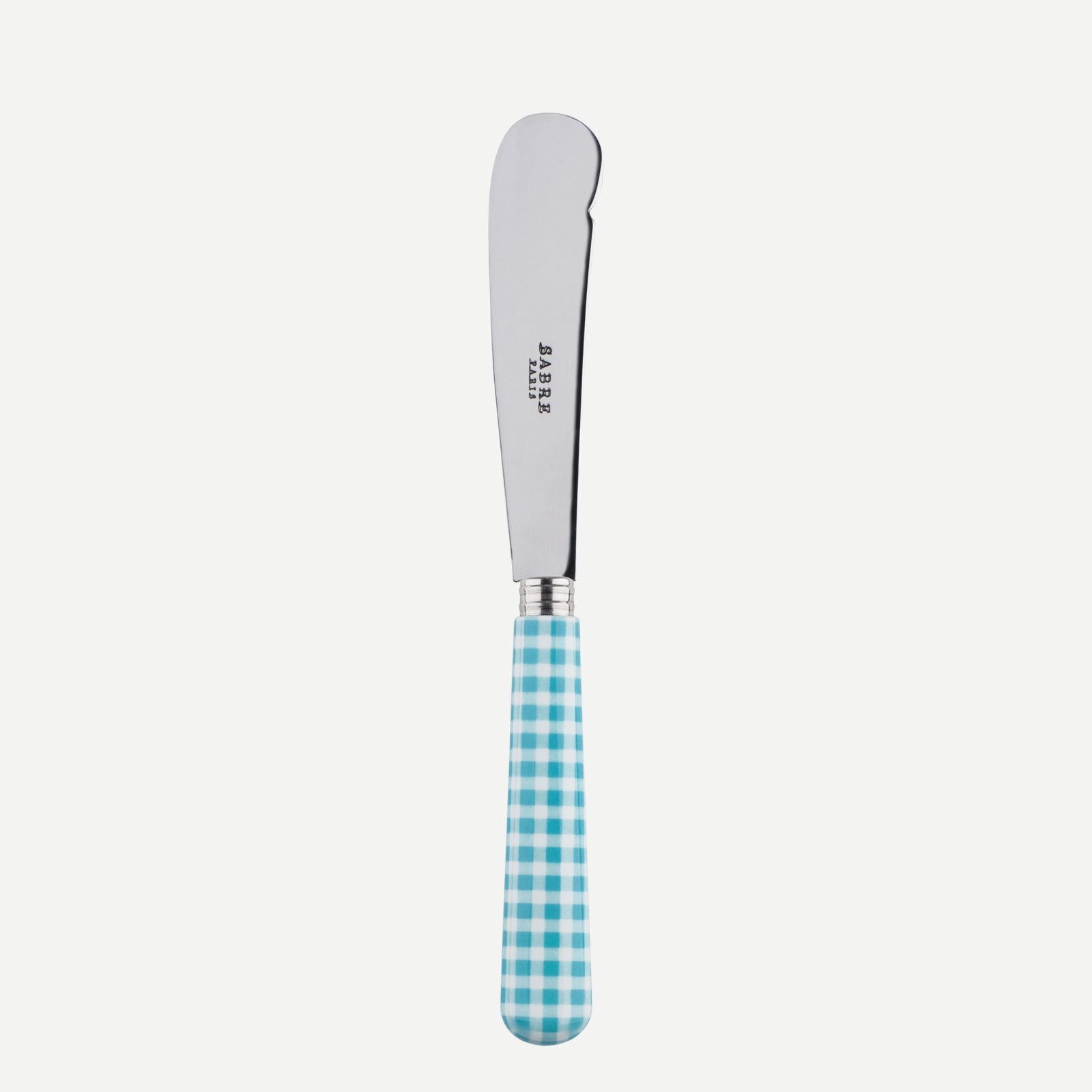 Butter knife - Gingham - Turquoise