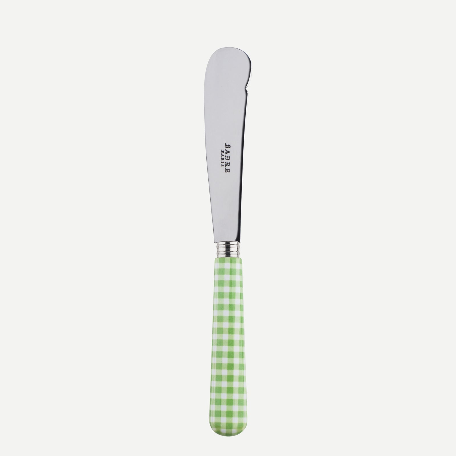 Couteau à beurre - Vichy - Vert jardin