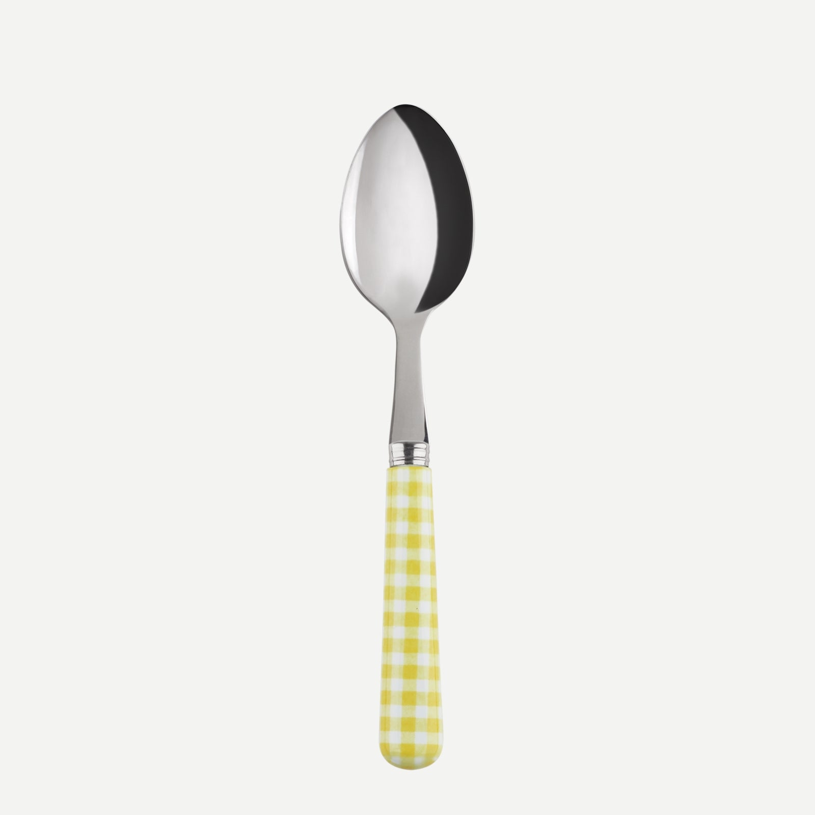 Demi-tasse spoon - Gingham - Yellow
