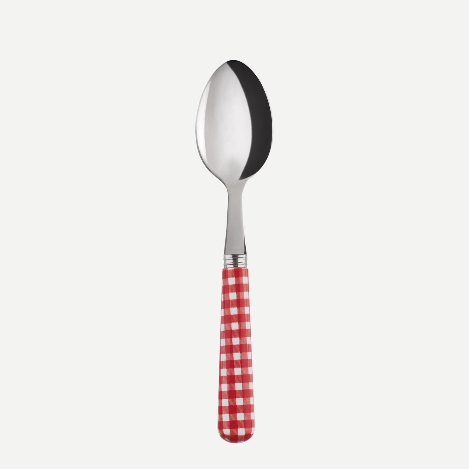 Demi-tasse spoon - Gingham - Red