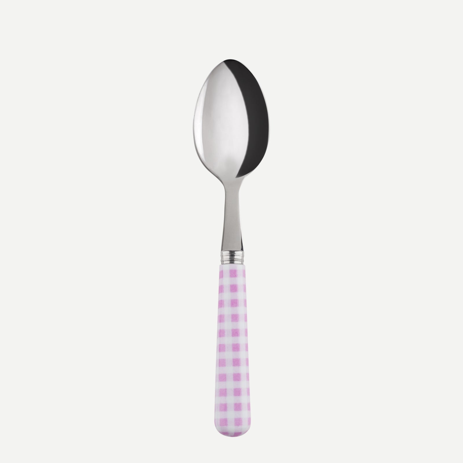 Demi-tasse spoon - Gingham - Pink