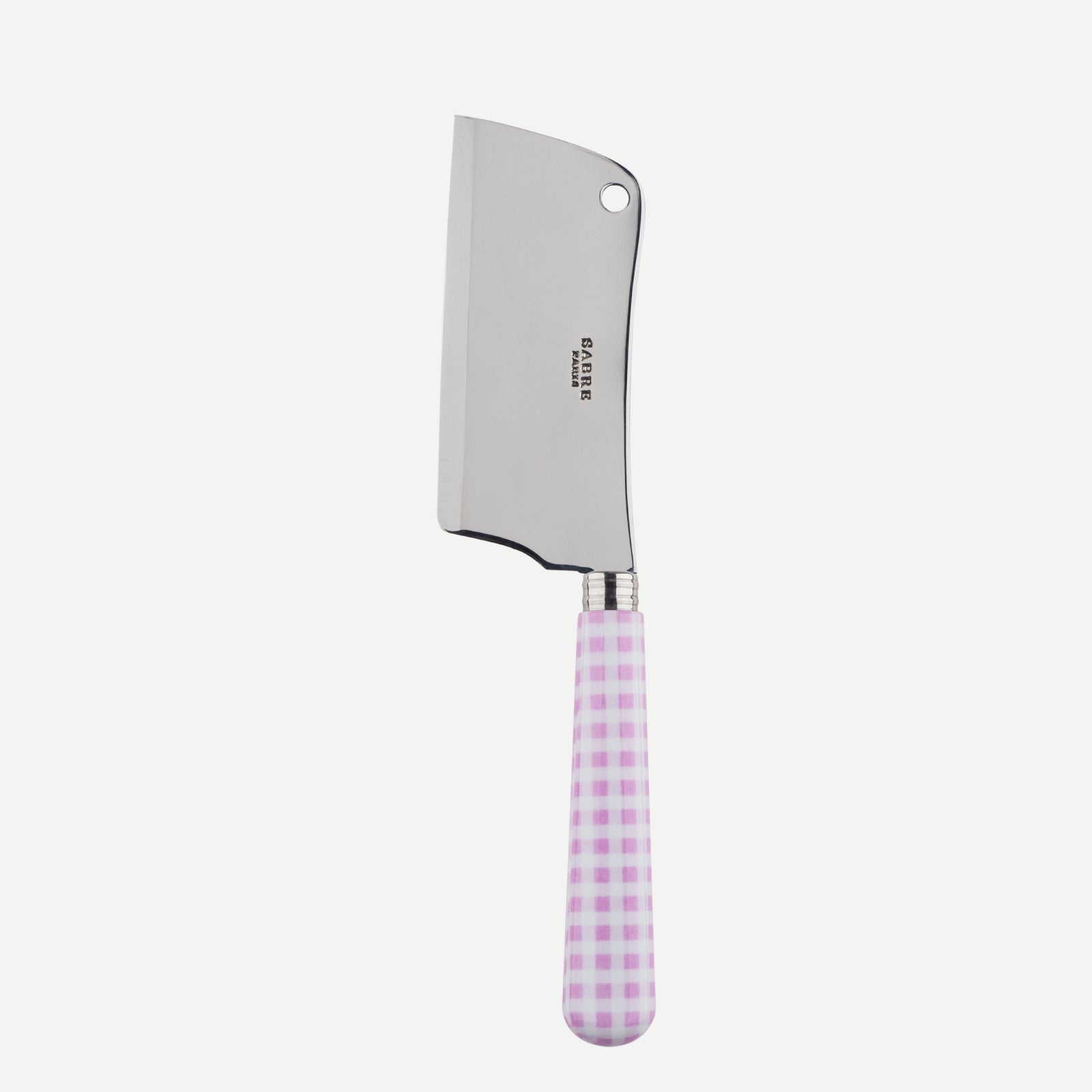 Cheese cleaver - Gingham - Pink