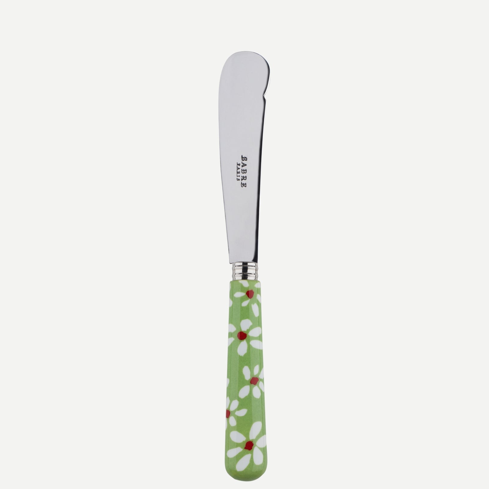 Couteau à beurre - Marguerite - Vert jardin