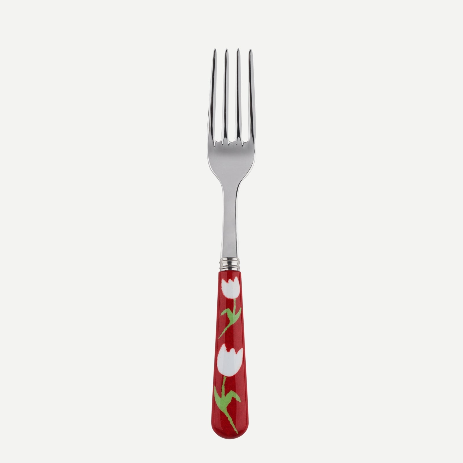 salad fork - Tulipe - Red