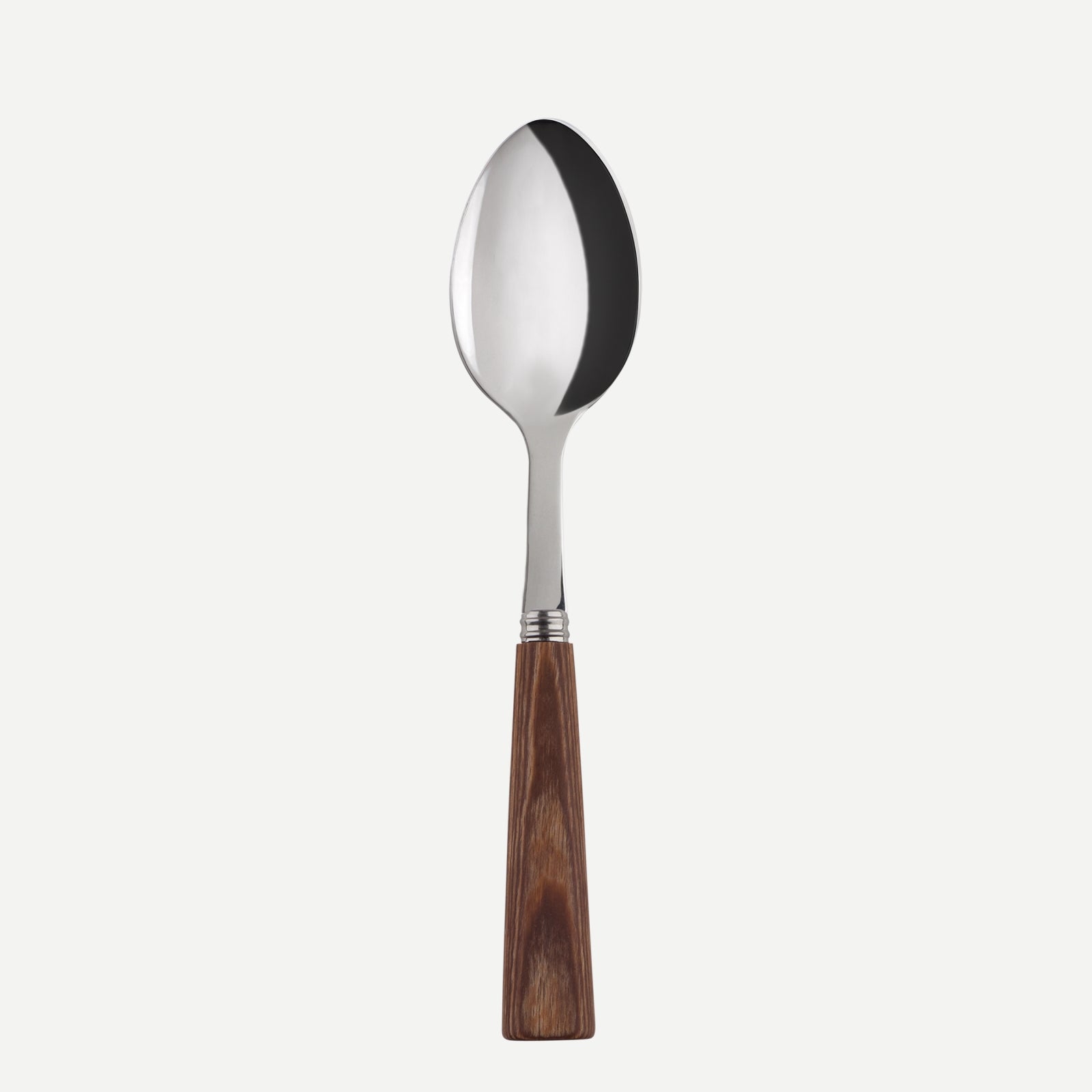 Dessert spoon - Nature - Light press wood