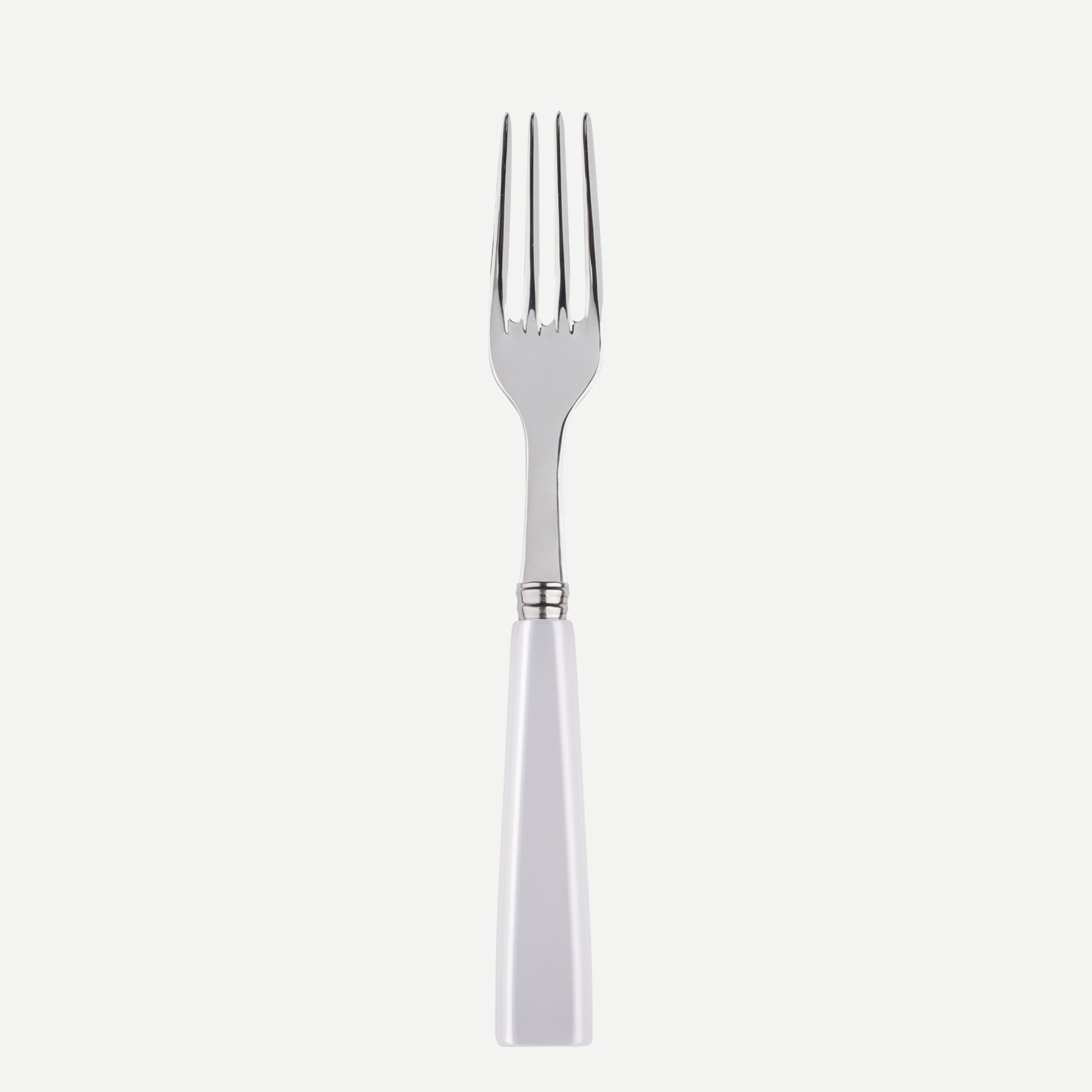 Fourchette de table - Icône - Blanc