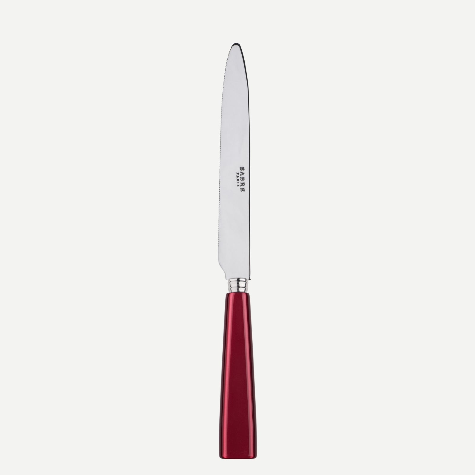 Serrated Dinner knife Blade - Icône - Red