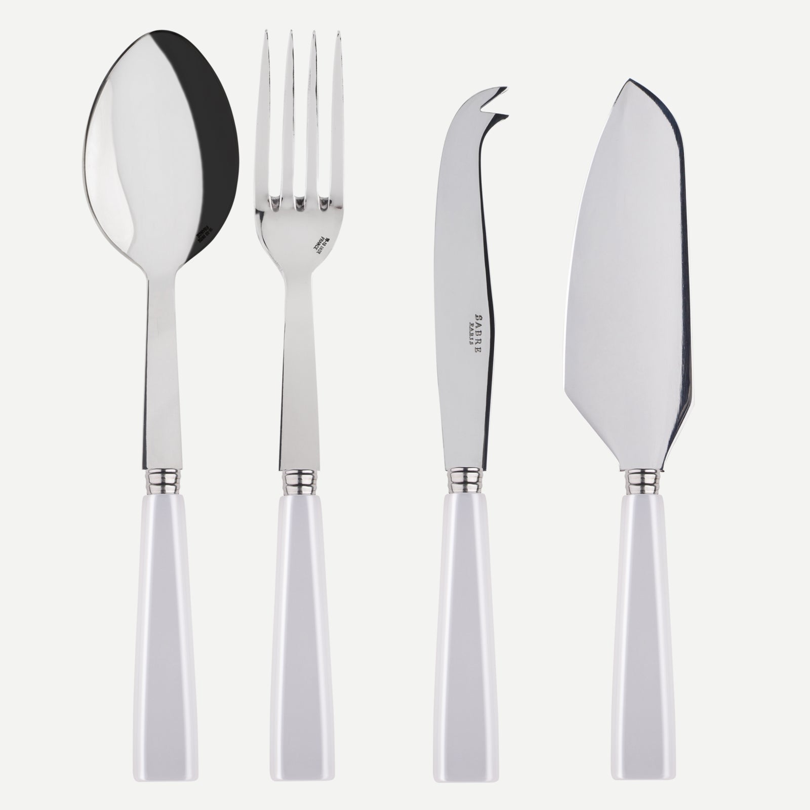 Set of 4 must-have serving pieces - Icône - White