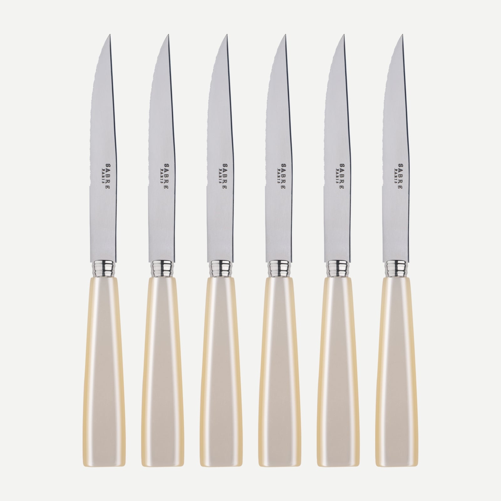 Set of 6 steak knives - Icône - Pearl
