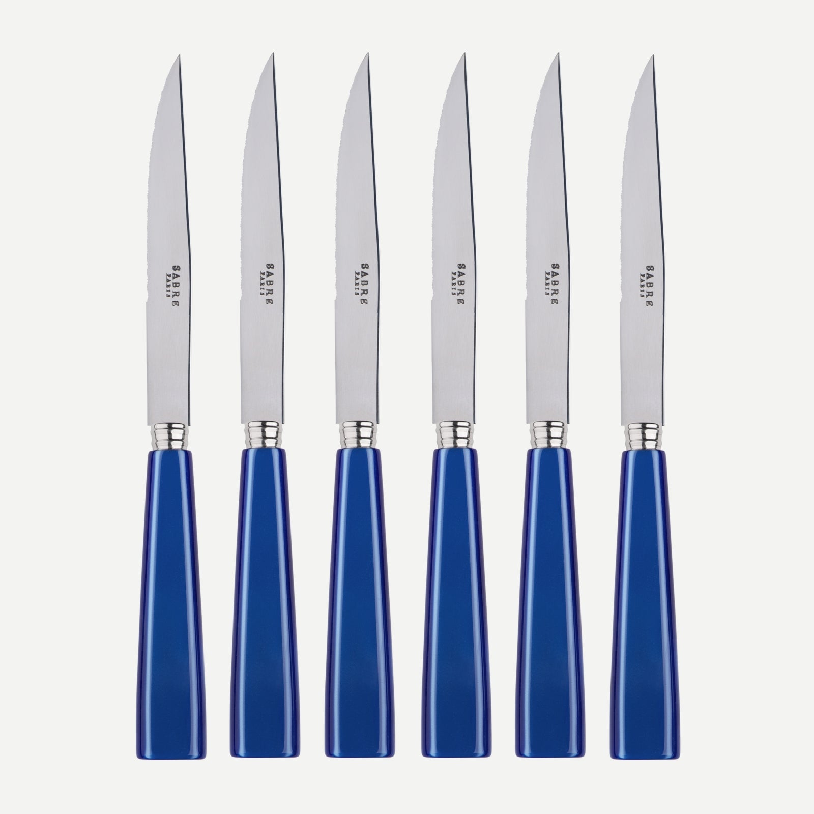 Set de 6 couteaux à steak - Icône - Bleu outremer