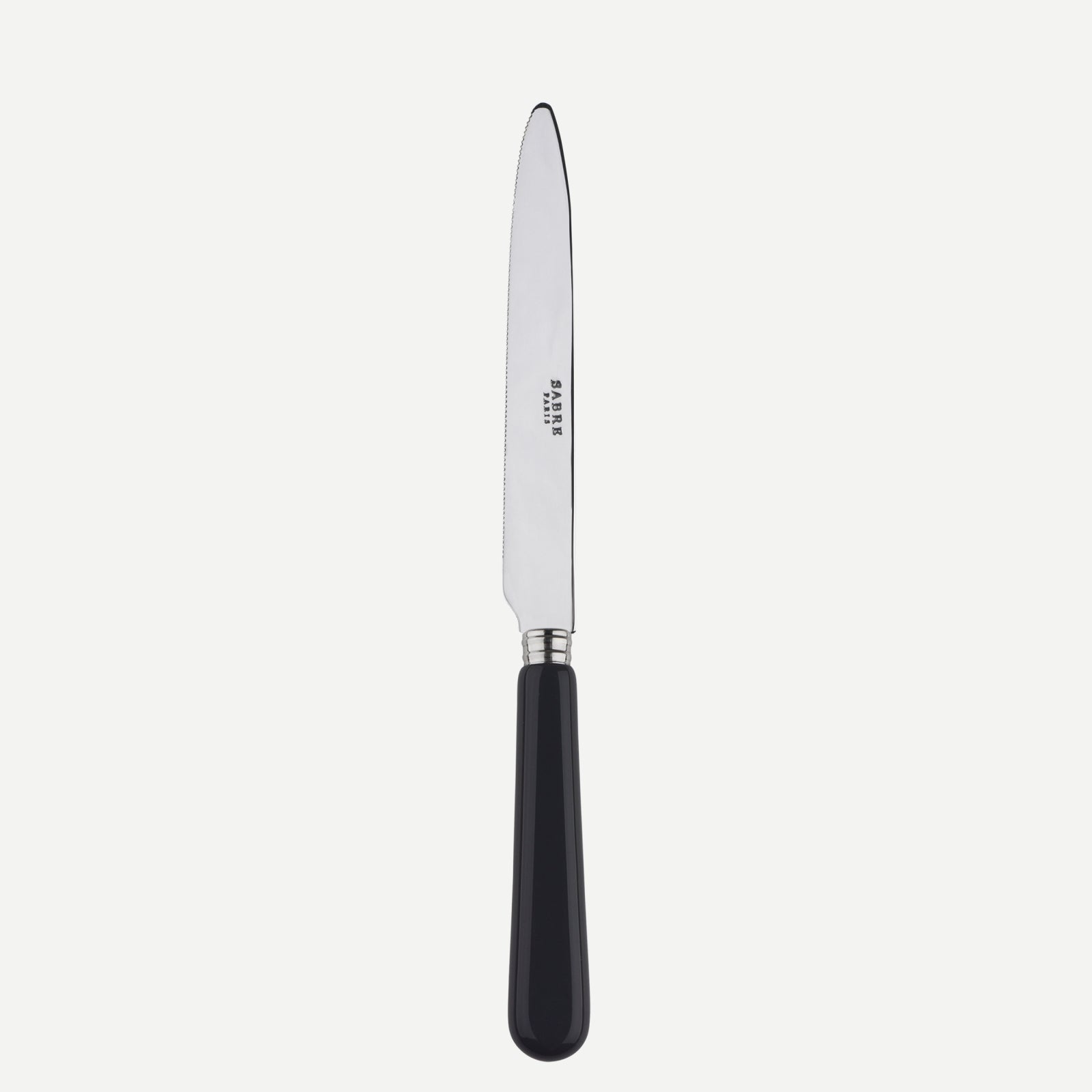 Serrated Dinner knife Blade - Pop unis - Black