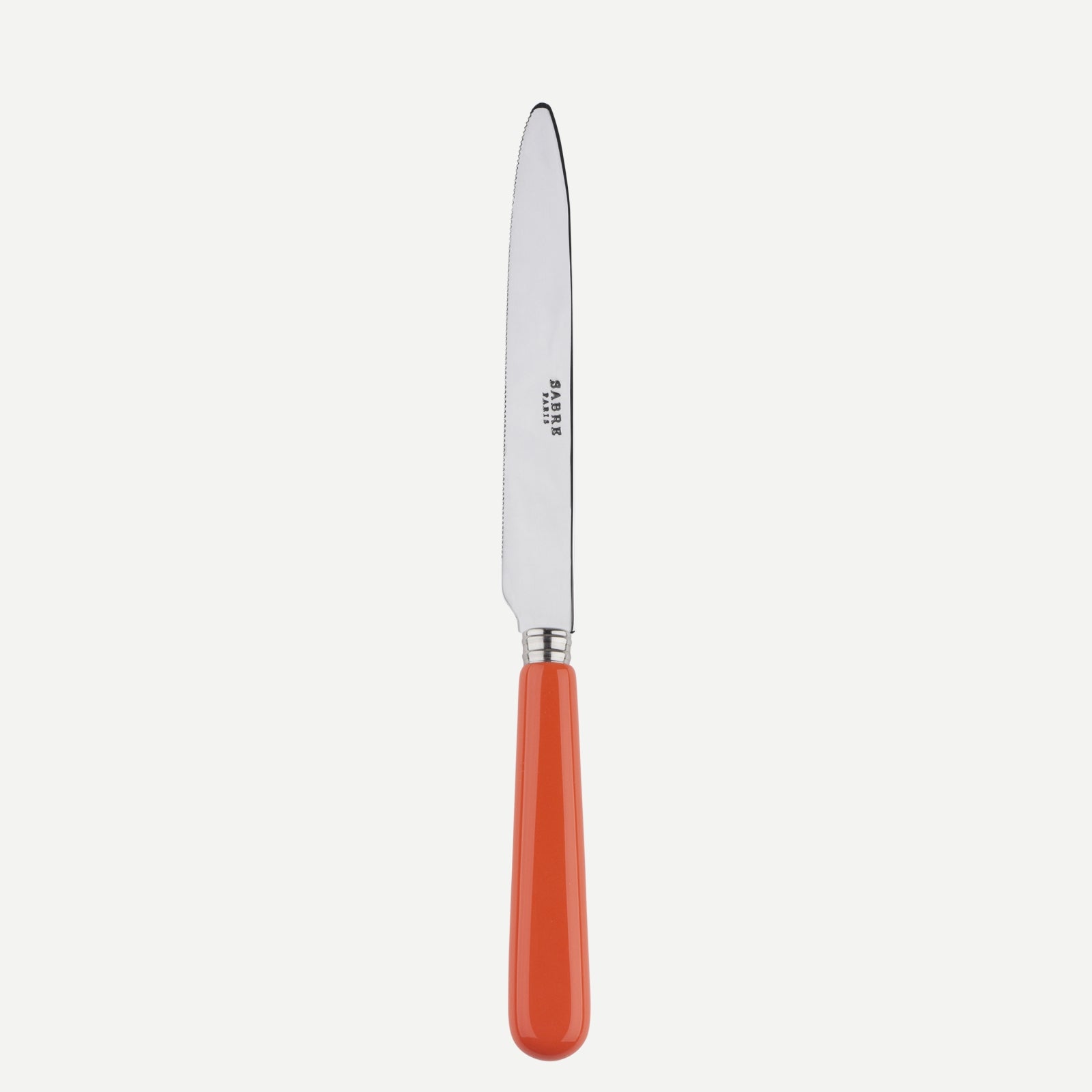 Couteau à lame crantée - Pop unis - Orange