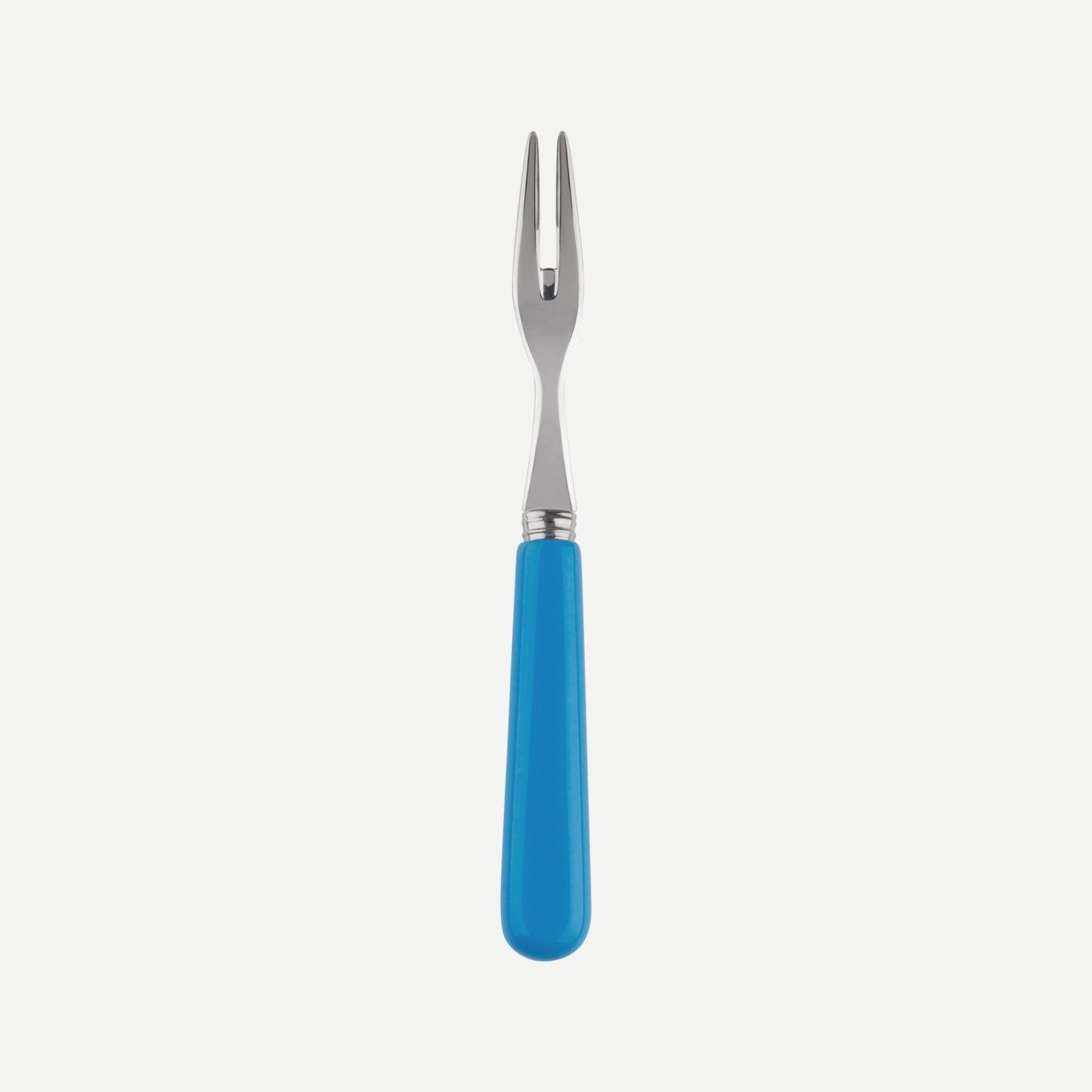 Cocktail fork - Pop unis - Cerulean blue