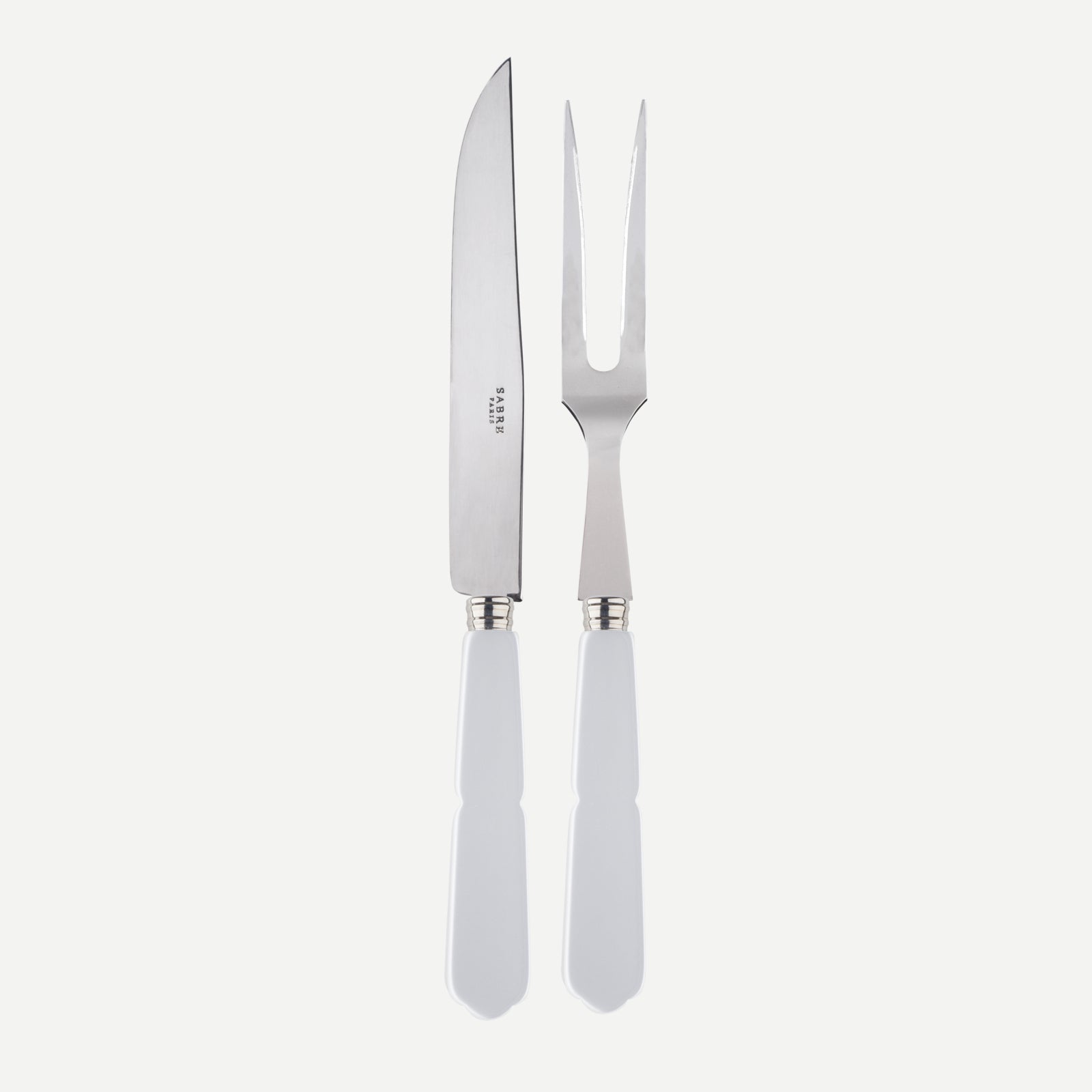 Carving set - Gustave - White