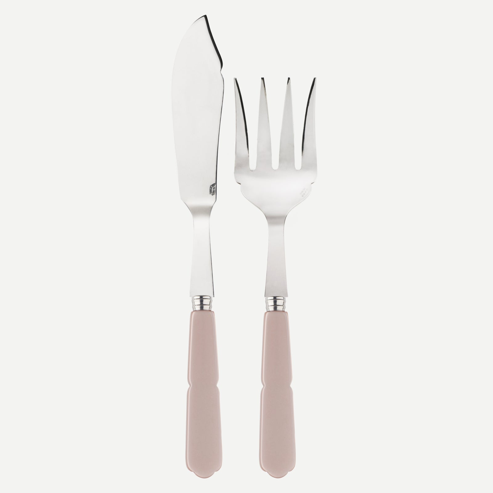 Fish serving set - Gustave - Taupe