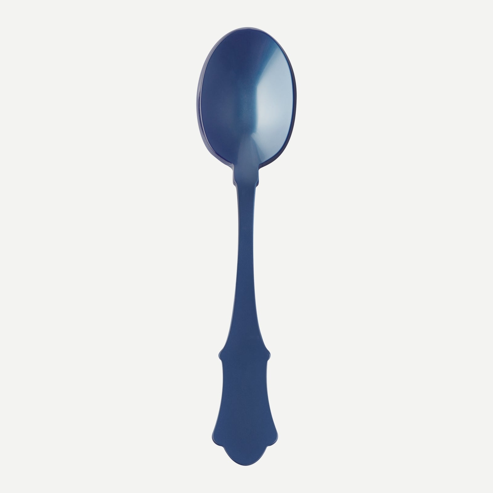 Serving spoon - HONORINE - Steel blue
