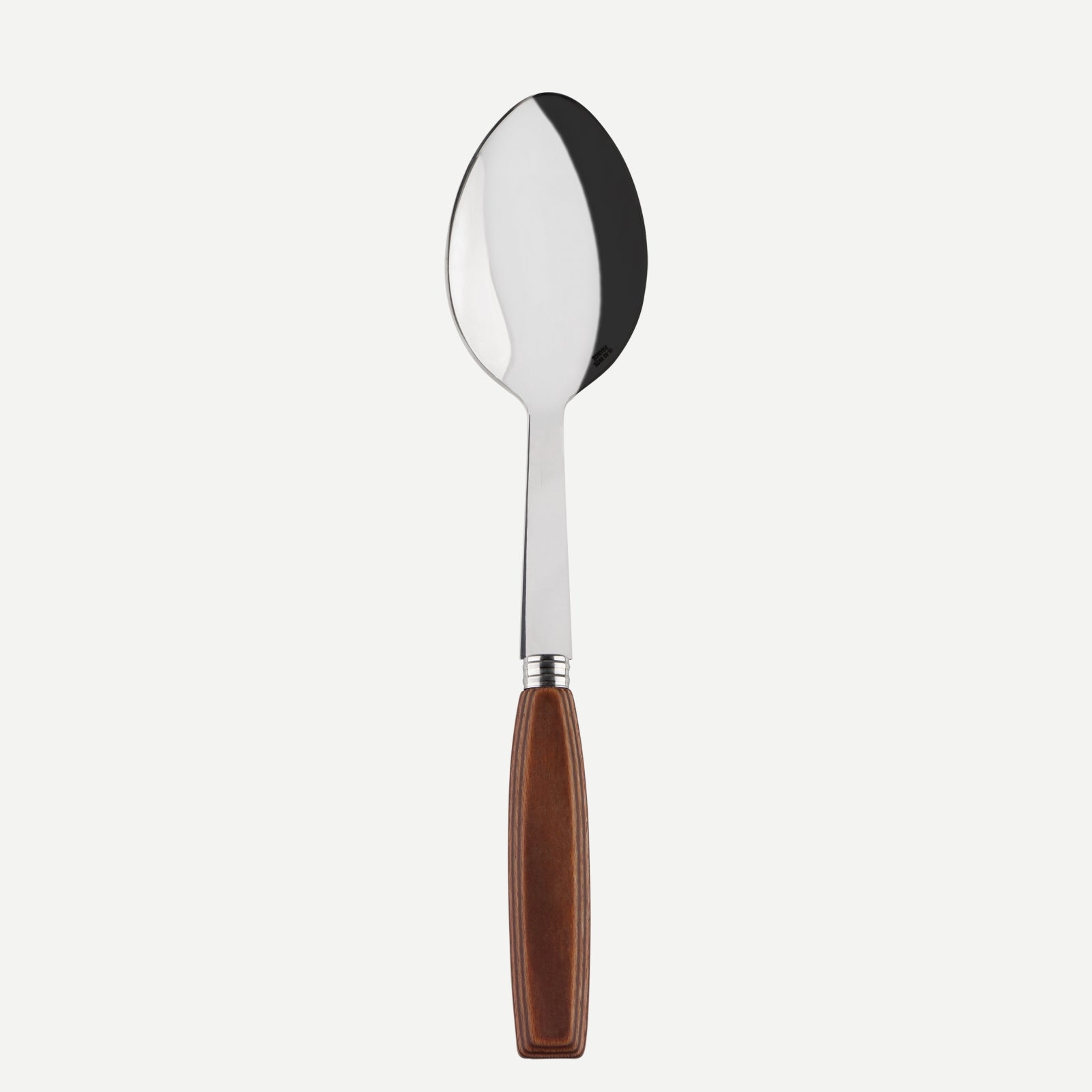 Serving spoon - Djembe - Light press wood