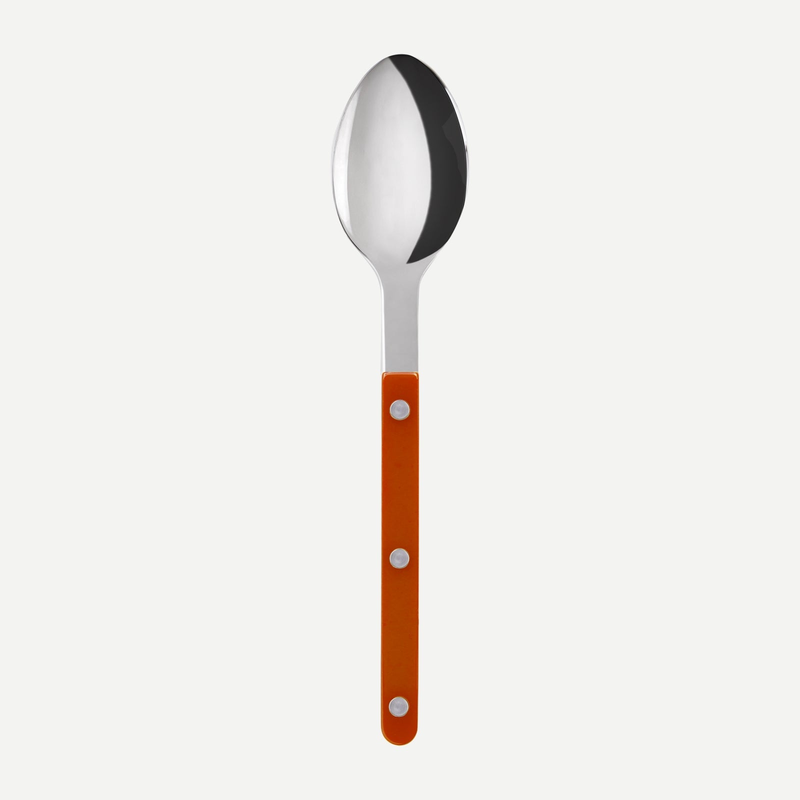 Soup spoon - Bistrot shiny solid - Orange