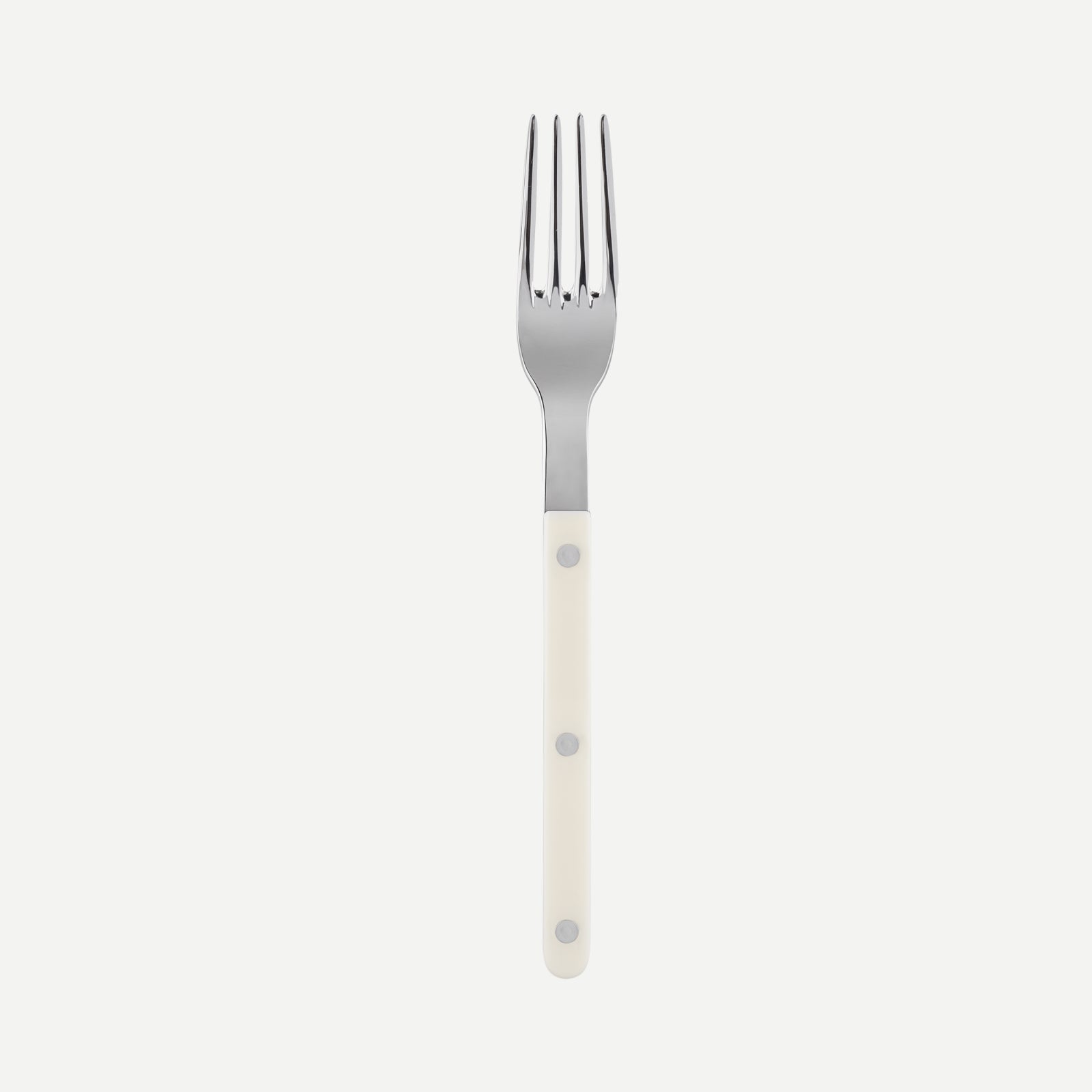 Dinner fork - Bistrot shiny solid - Ivoriy