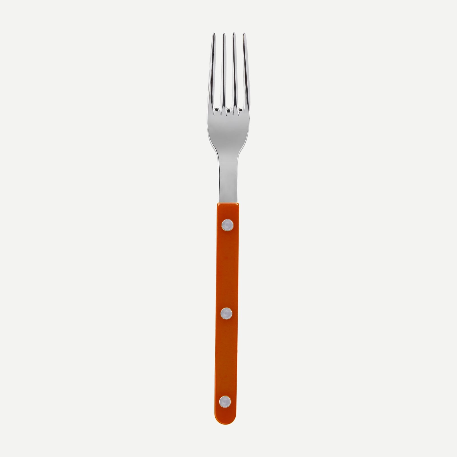 Dinner fork - Bistrot shiny solid - Orange