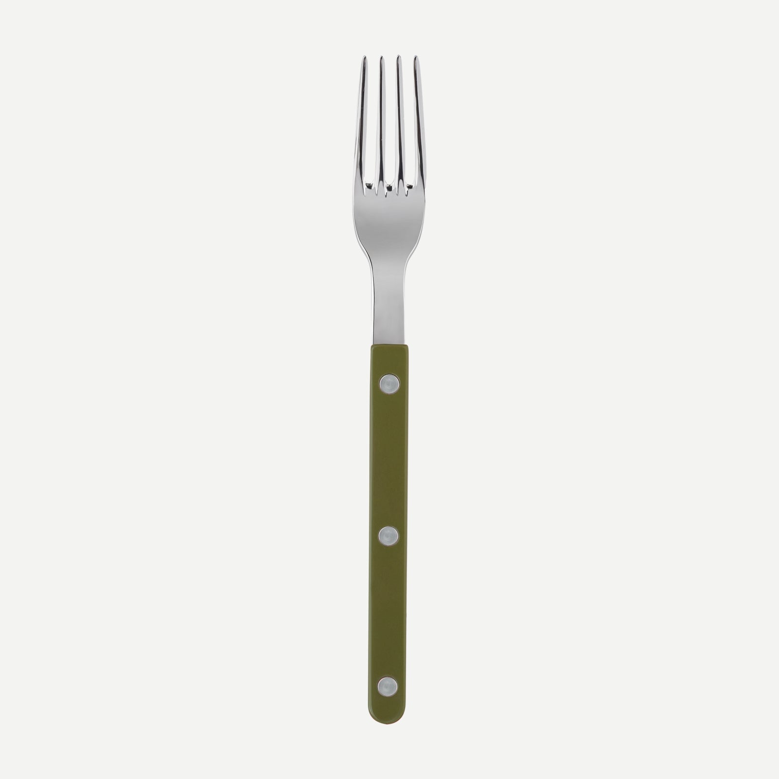 Fourchette de table - Bistrot uni - Vert fougere