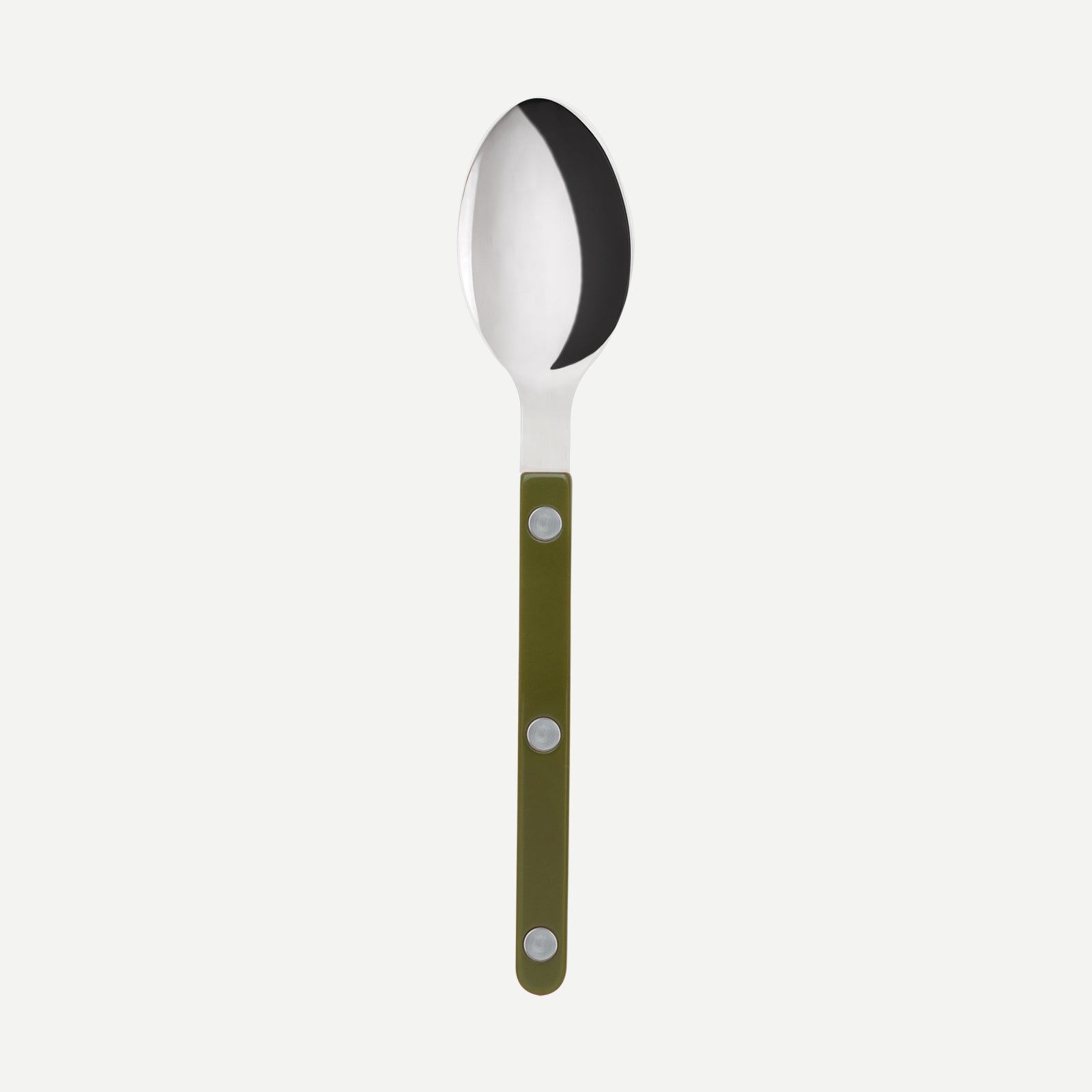 Teaspoon - Bistrot shiny solid - Green fern