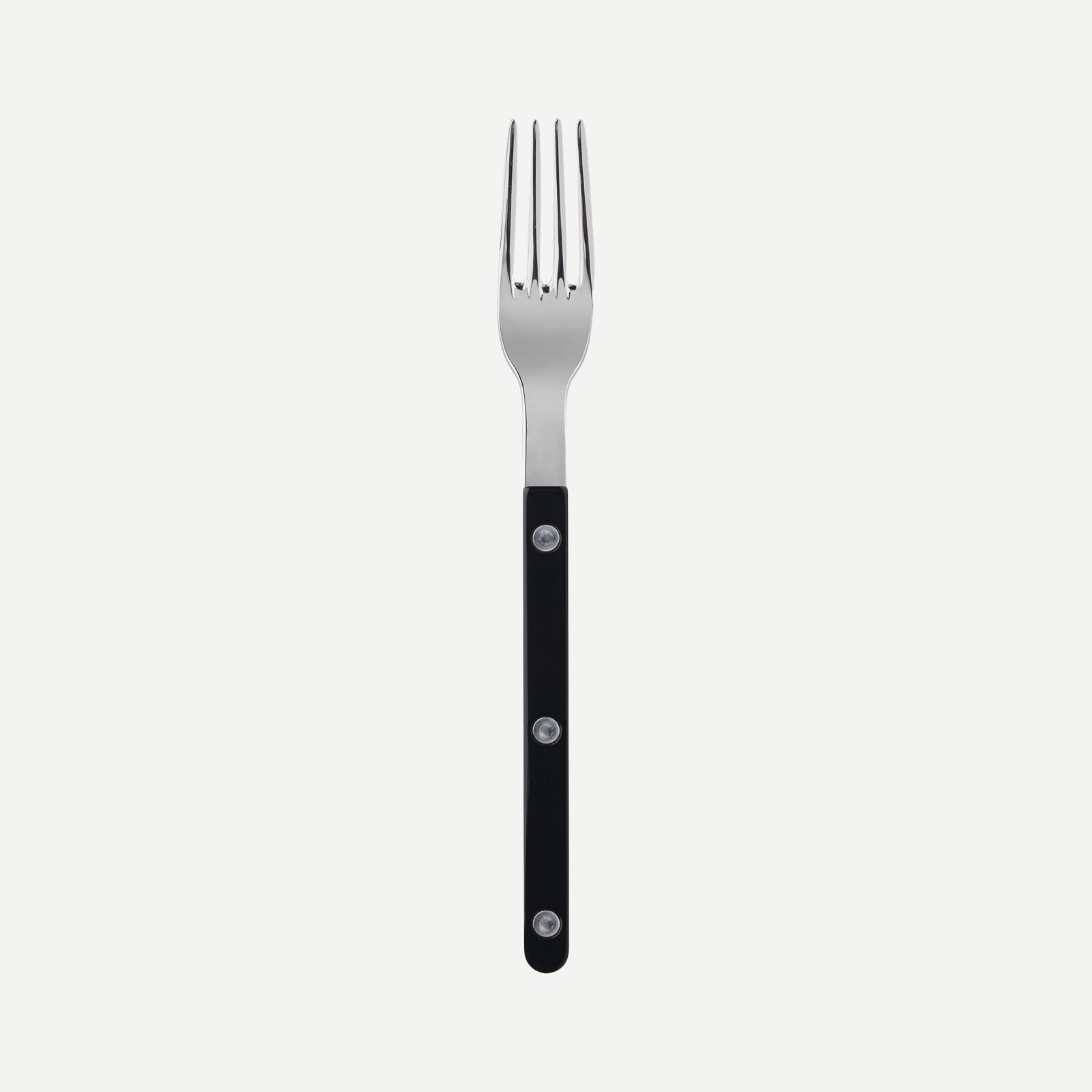 salad fork - Bistrot shiny solid - Black