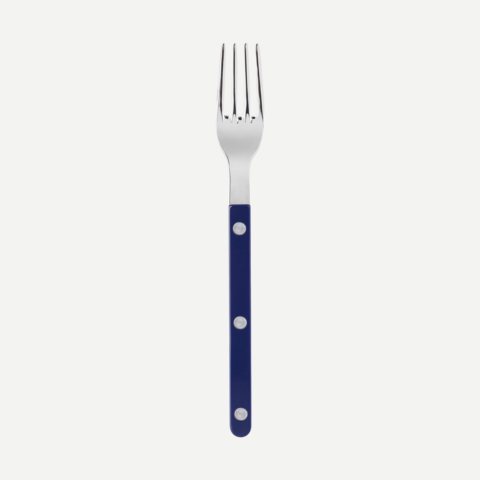 small fork - Bistrot shiny solid - Navy blue
