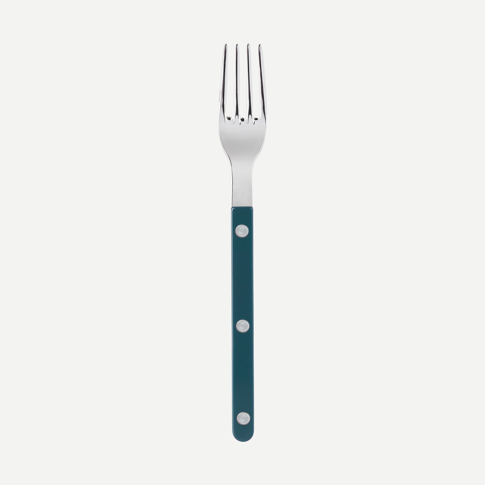 Cake fork - Bistrot shiny solid - Aquamarine