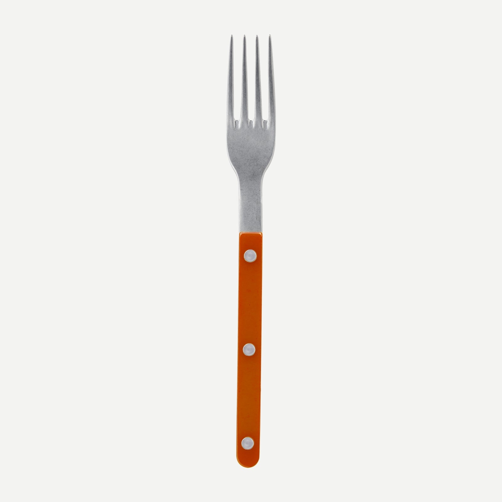 Dinner fork - Bistrot vintage solid - Orange