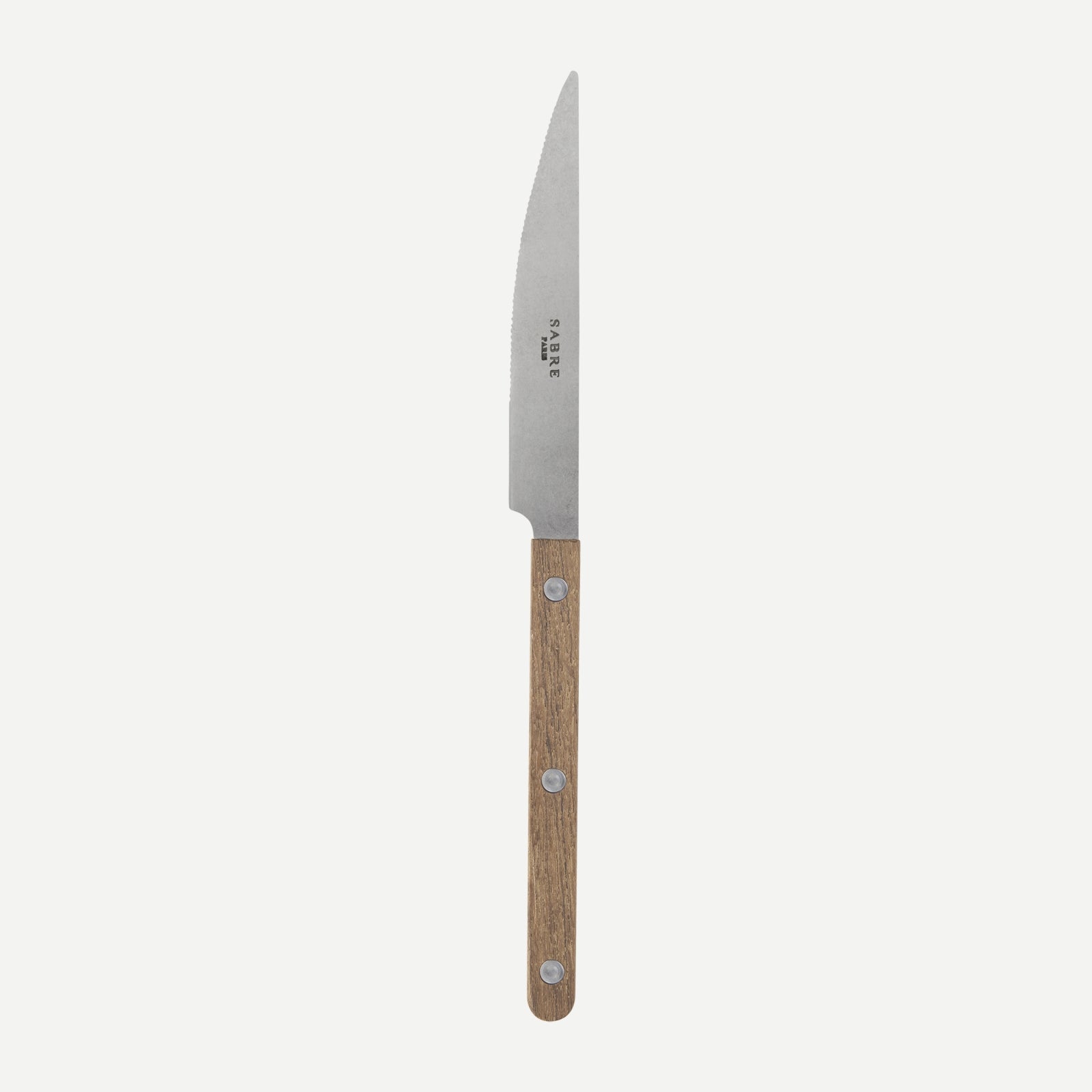 Dinner knife - Bistrot vintage teak - Teak