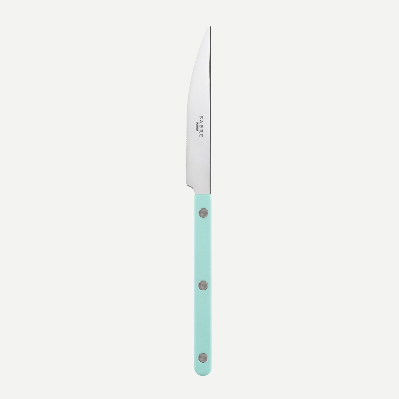 Dinner knife - Bistrot uni mat - Pastel green