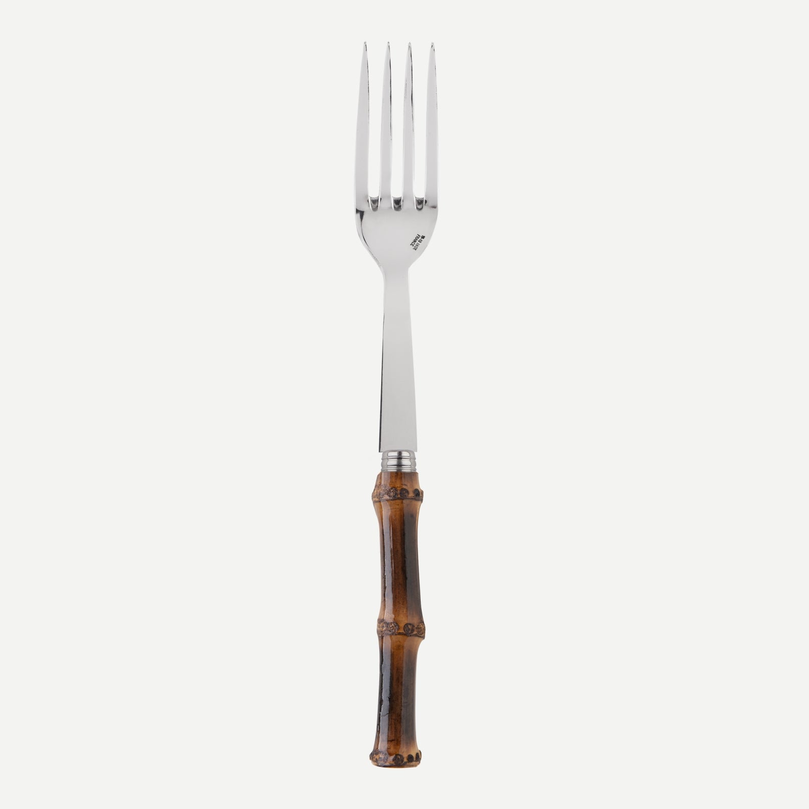 Serving fork - Panda - Dark bamboo