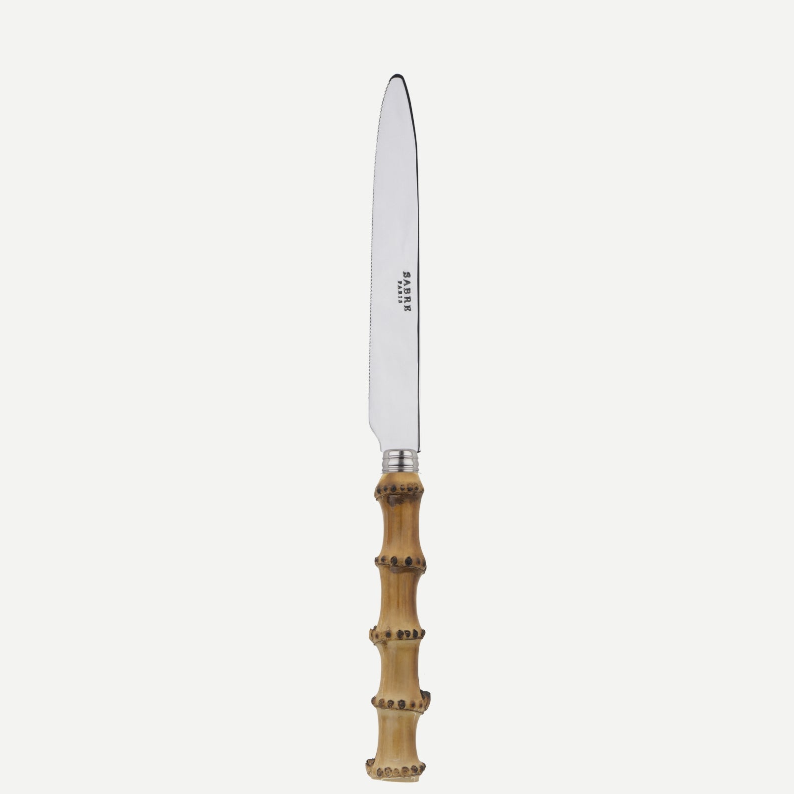 Serrated Dinner knife Blade - Panda - Bamboo