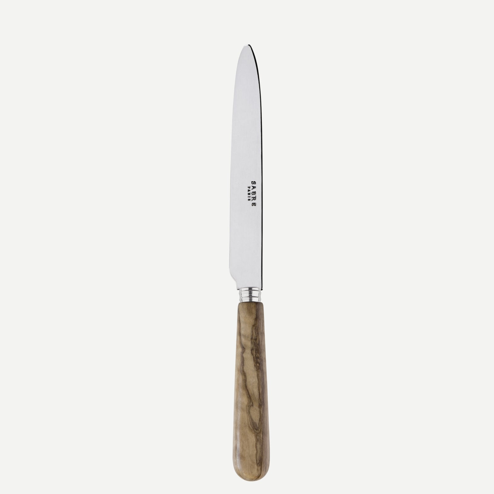 Dinner knife - Lavandou - Olive tree wood