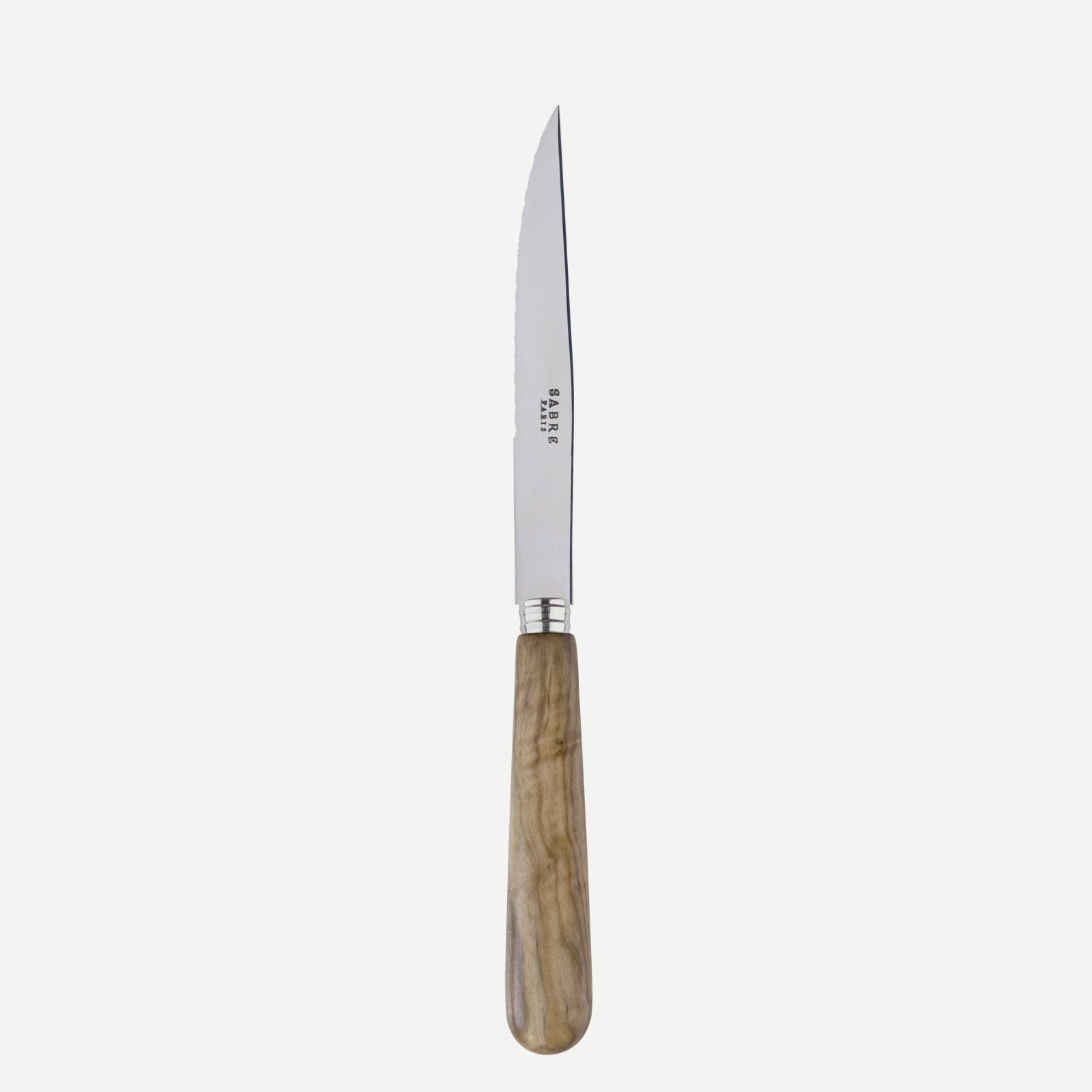Steack knife - Lavandou - Olive tree wood