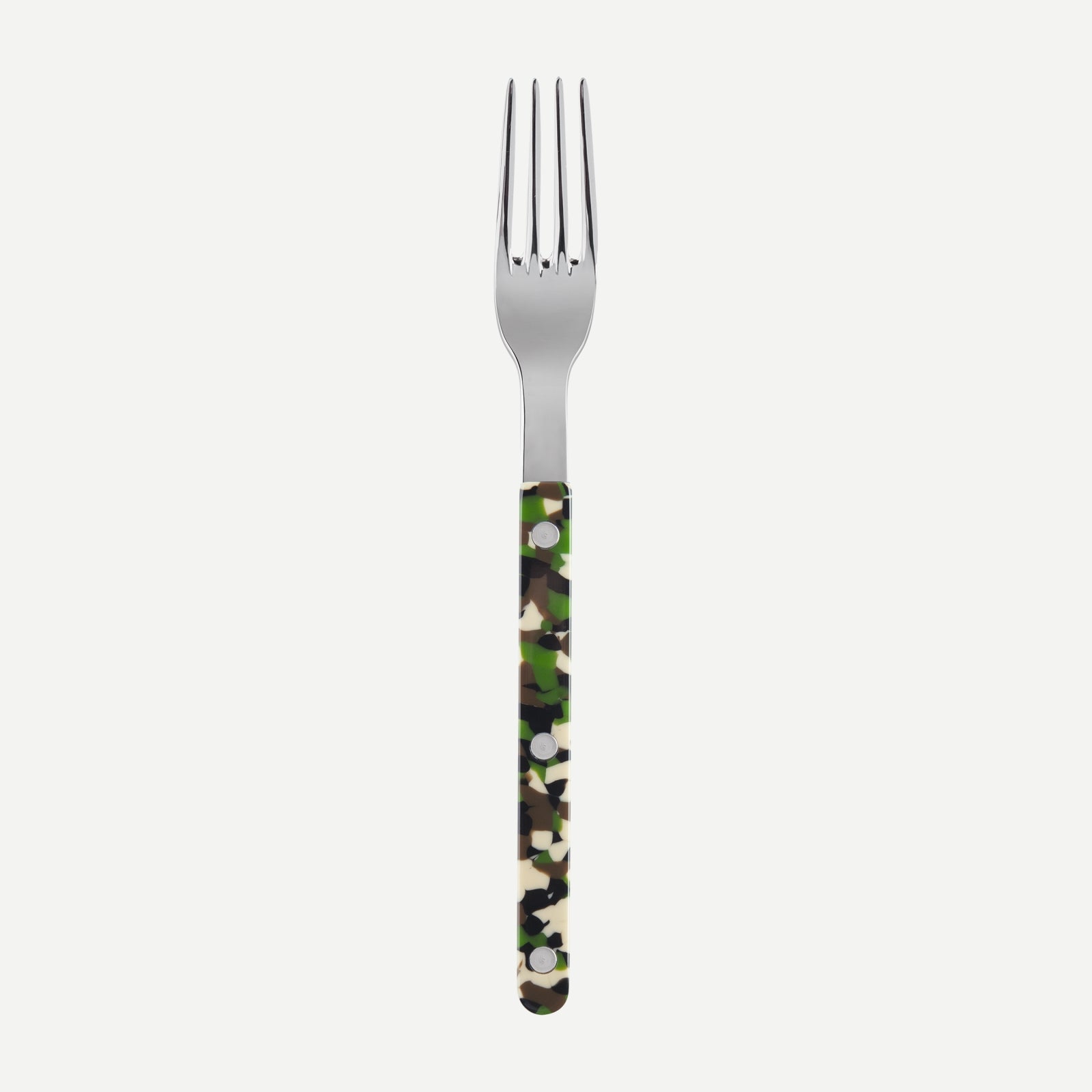 Dinner fork - Bistrot Camouflage - Green