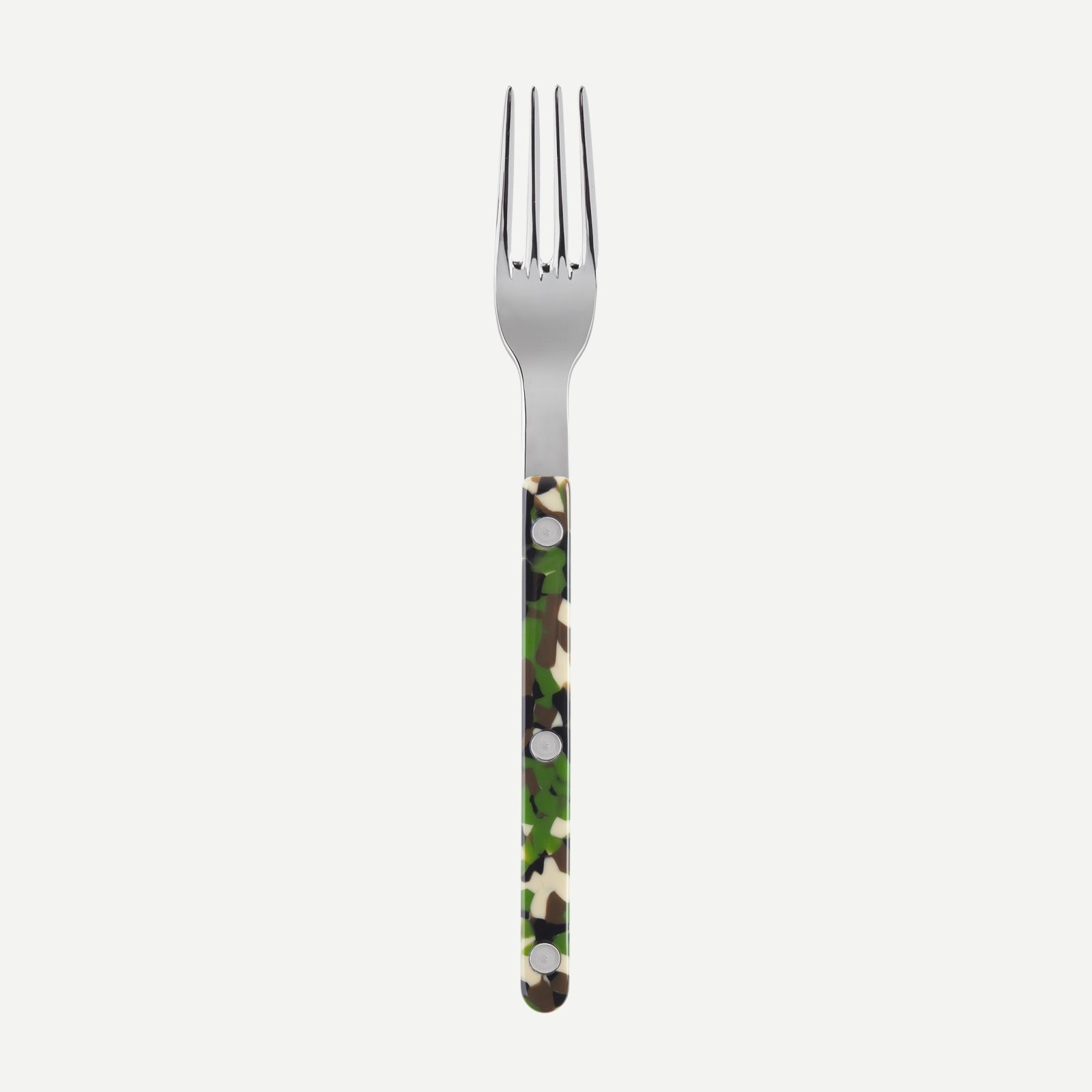Fourchette à dessert - Bistrot Camouflage - Vert