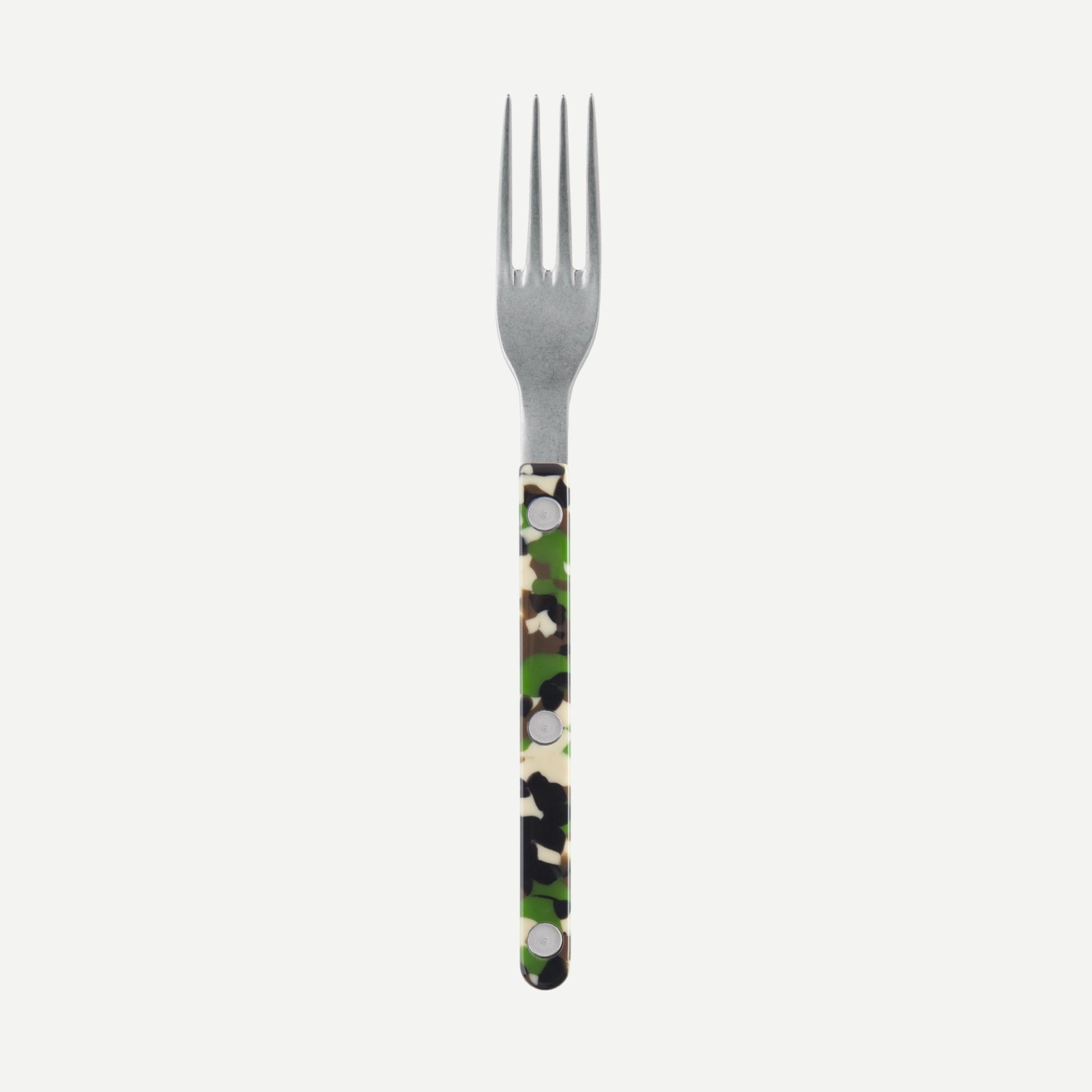 Petite fourchette - Bistrot vintage Camouflage - Vert