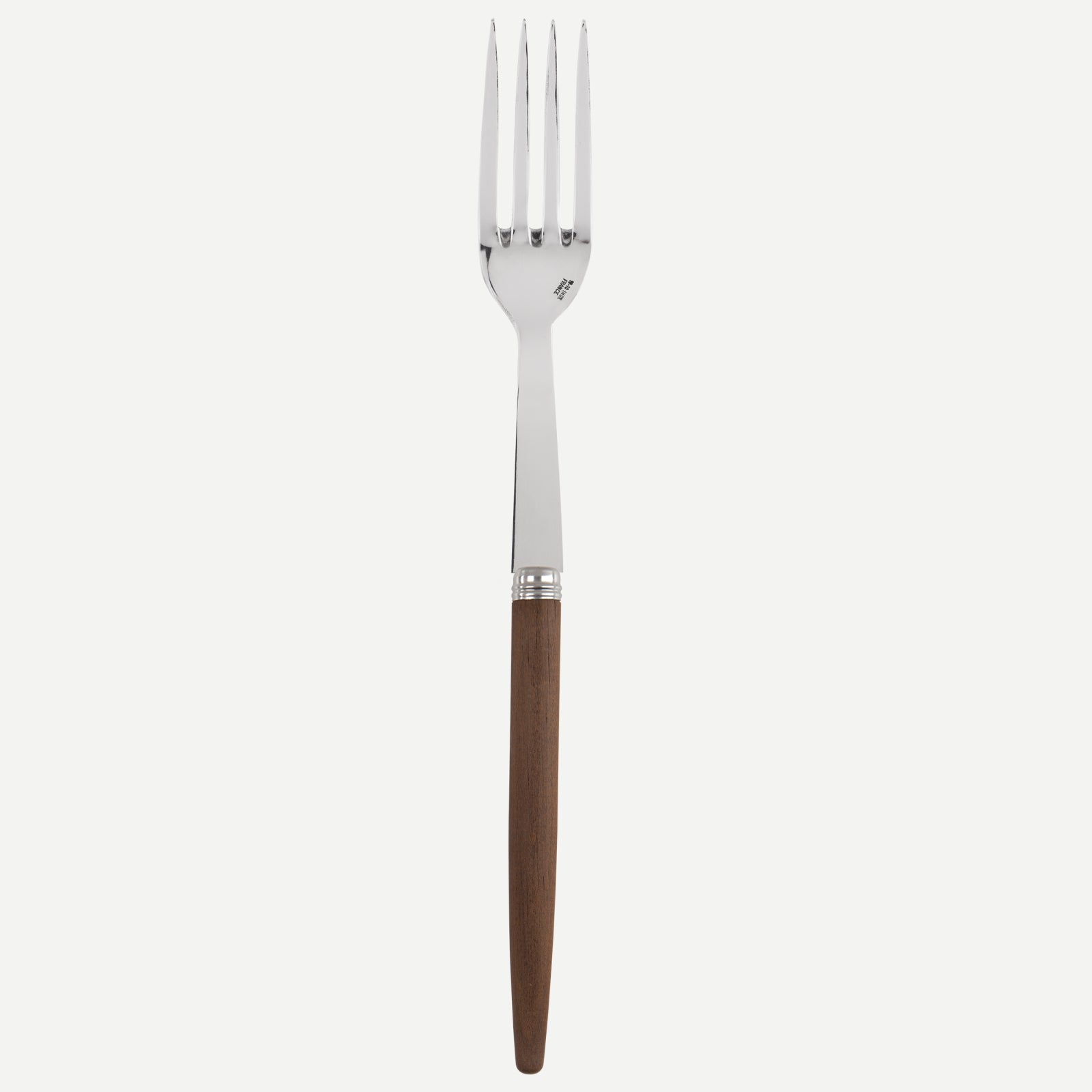 Serving fork - Jonc - Dark wood